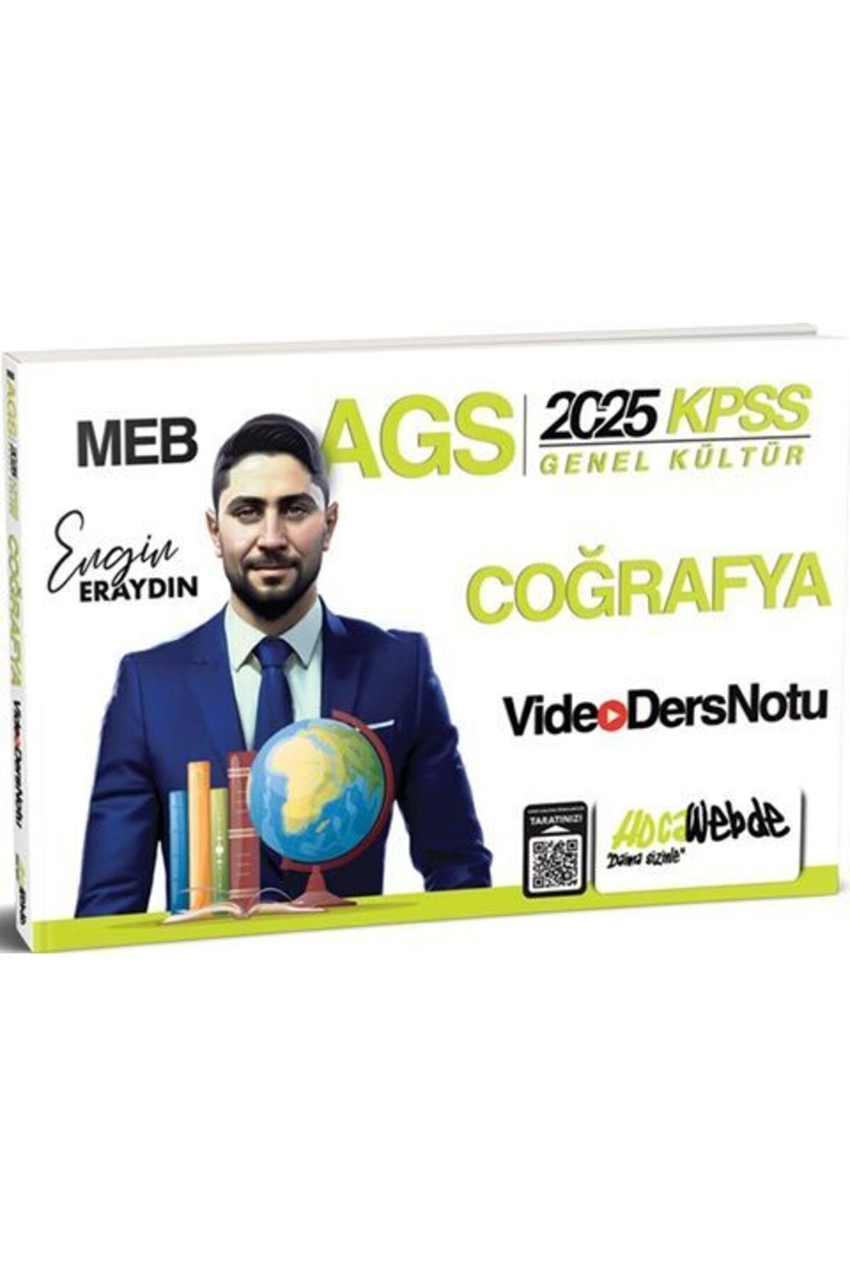 Hocawebde Yayınları HocaWebde Yayınları 2025 MEB AGS KPSS Türkiye Coğrafyası Video Ders Notu