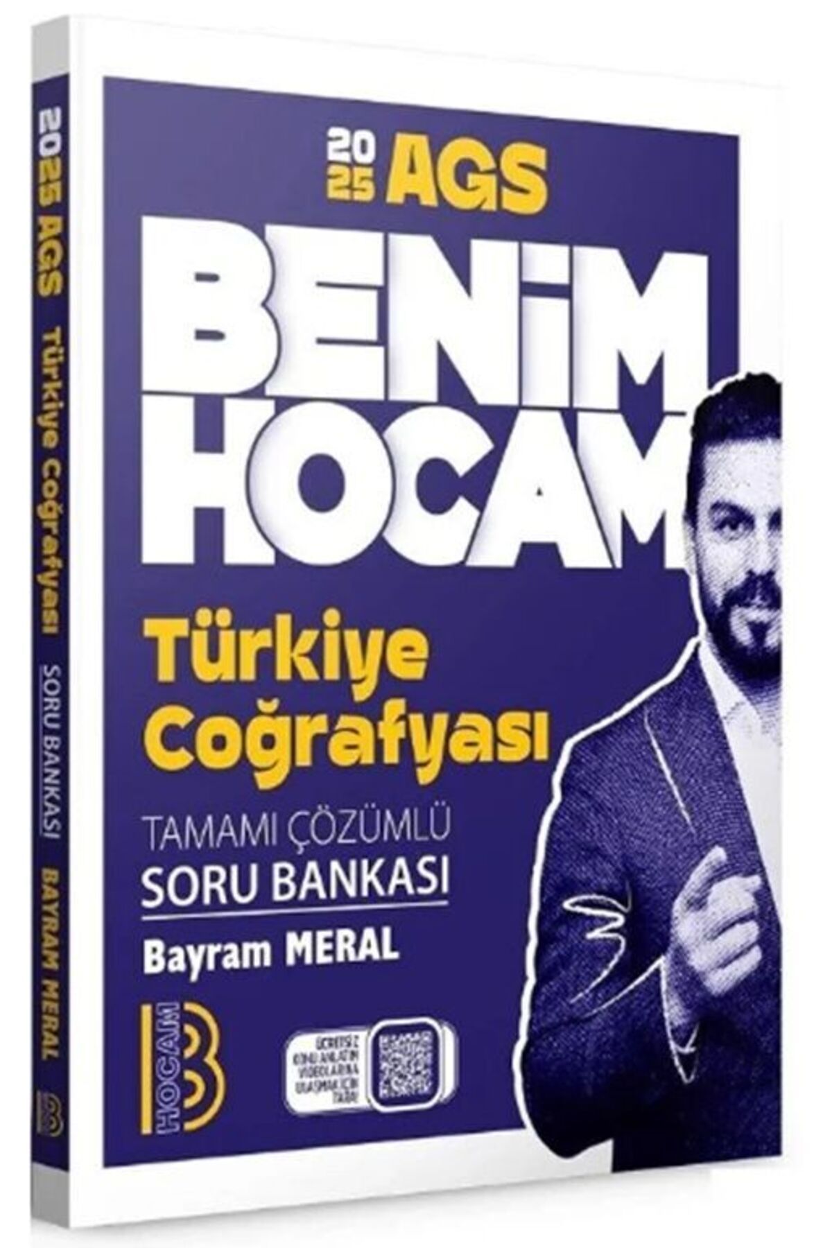 Benim Hocam Yayınları Benim Hocam 2025 AGS Türkiye Coğrafyası Tamamı Çözümlü Soru Bankası