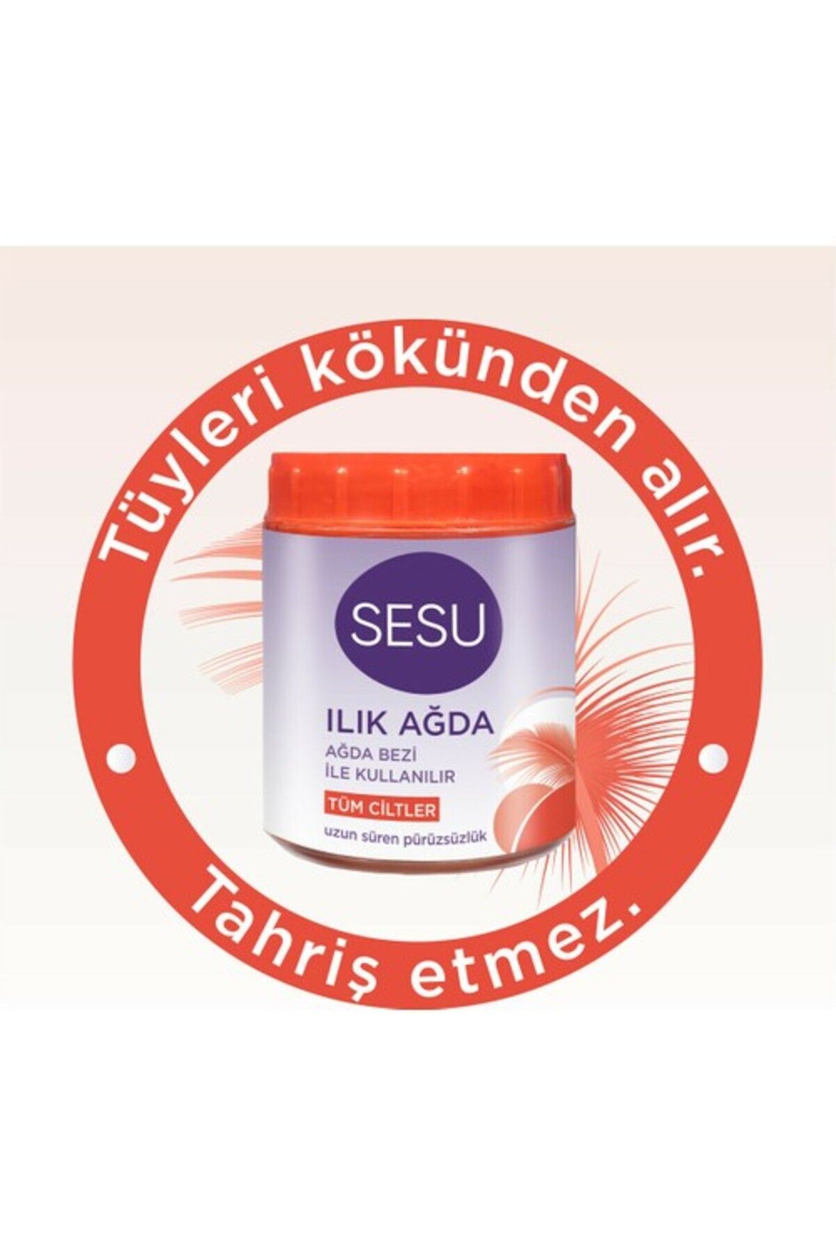 Sesu Ilık Ağda Turuncu 250gr