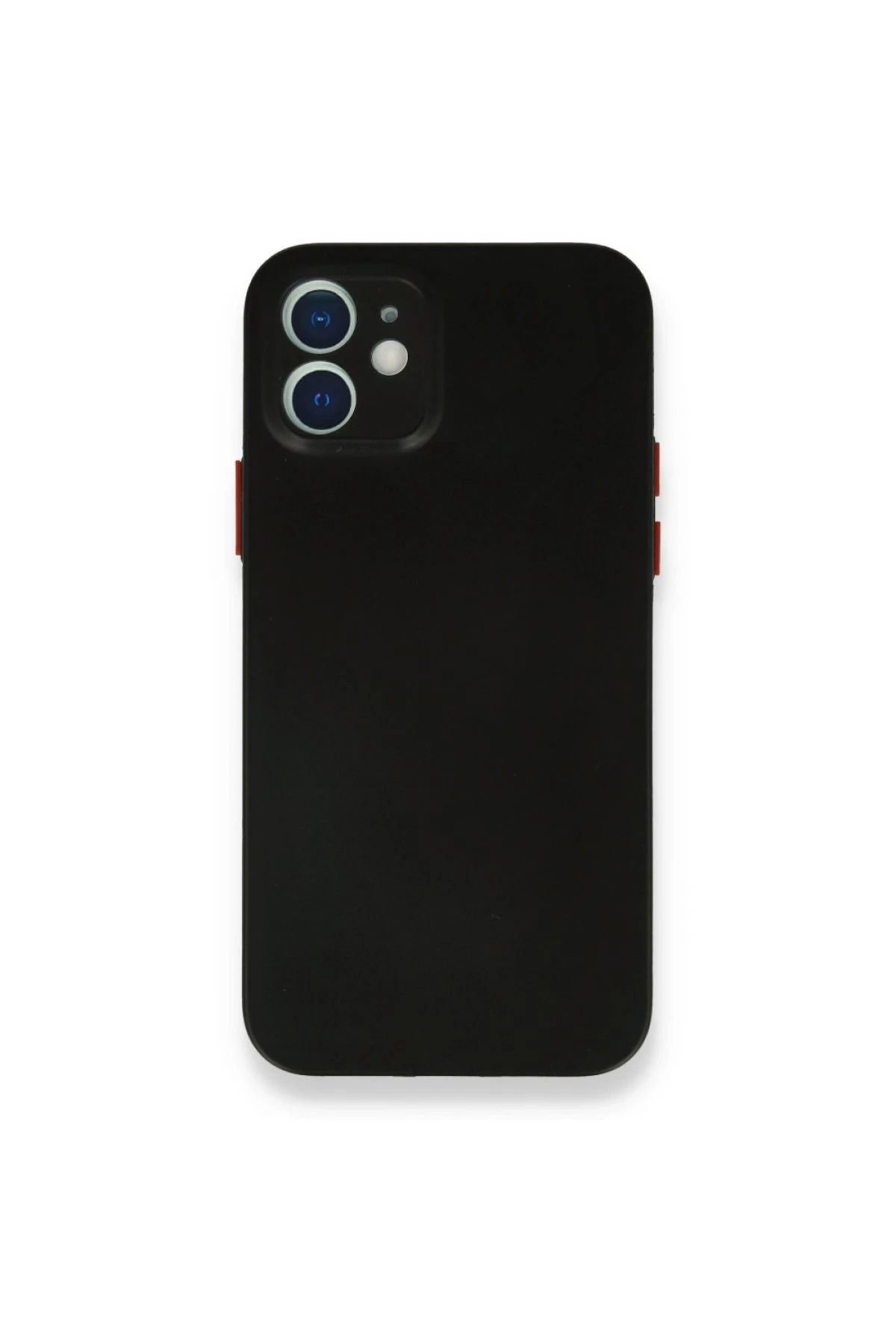 NewFace iPhone 12 Mini Kılıf PP Ultra İnce Kapak - Siyah JOJUA