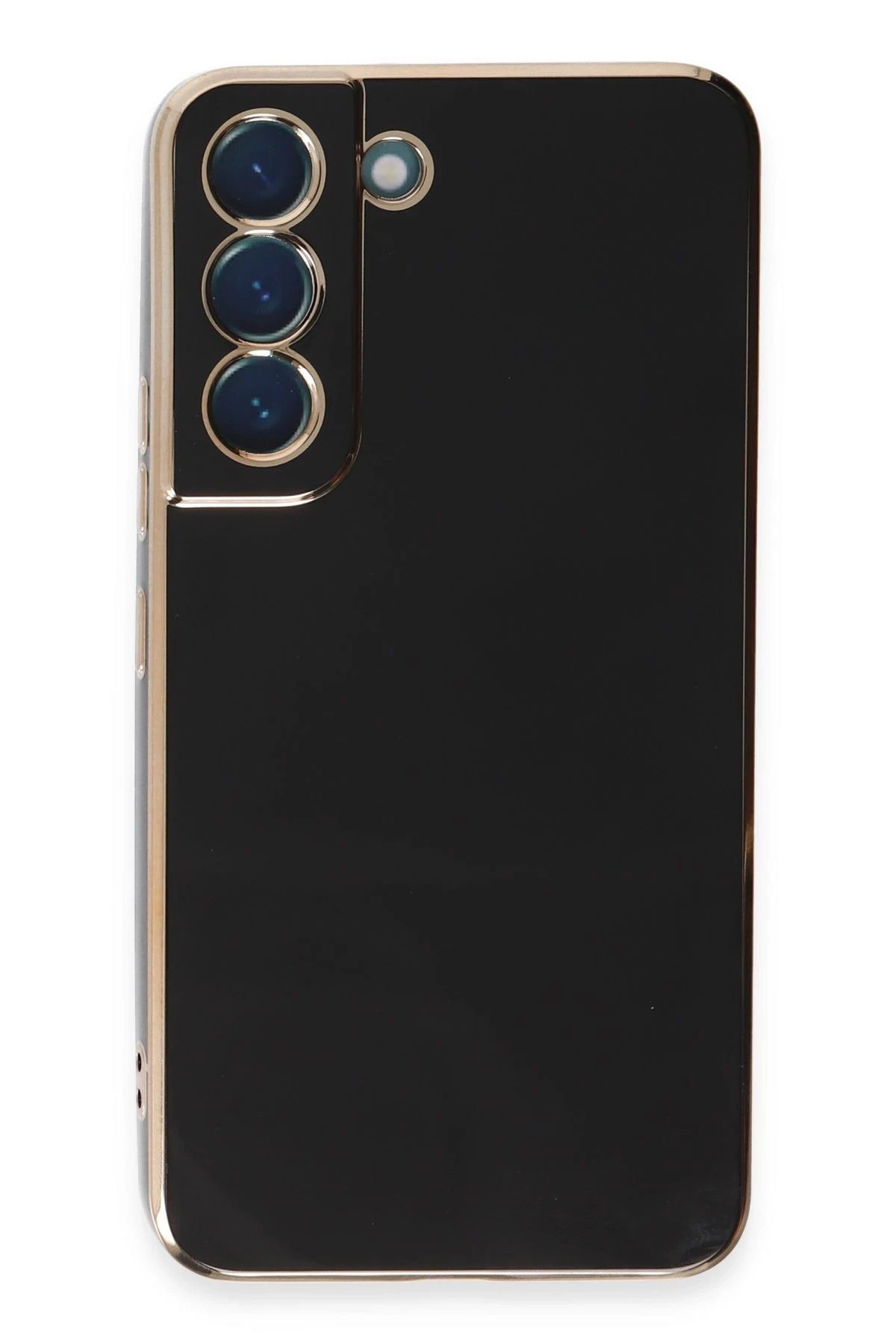NewFace Samsung Galaxy S21 Kılıf Volet Silikon - Siyah NRMSA