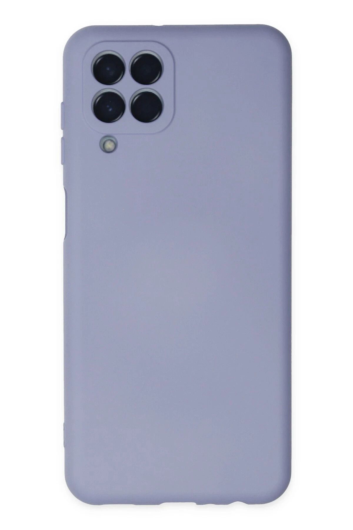 NewFace Samsung Galaxy M33 Kılıf Nano içi Kadife Silikon - Lila JOJUA