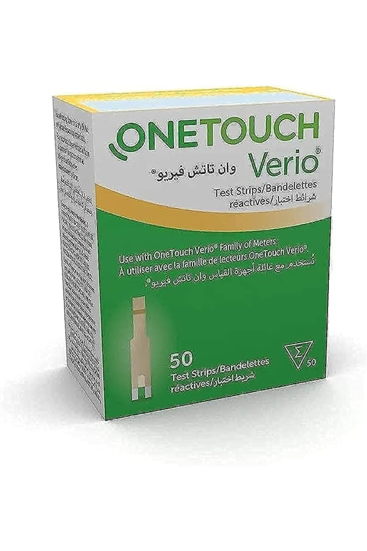 onelx-شرائط اختبار One Touch Verio - عبوة من قطعة واحدة 1