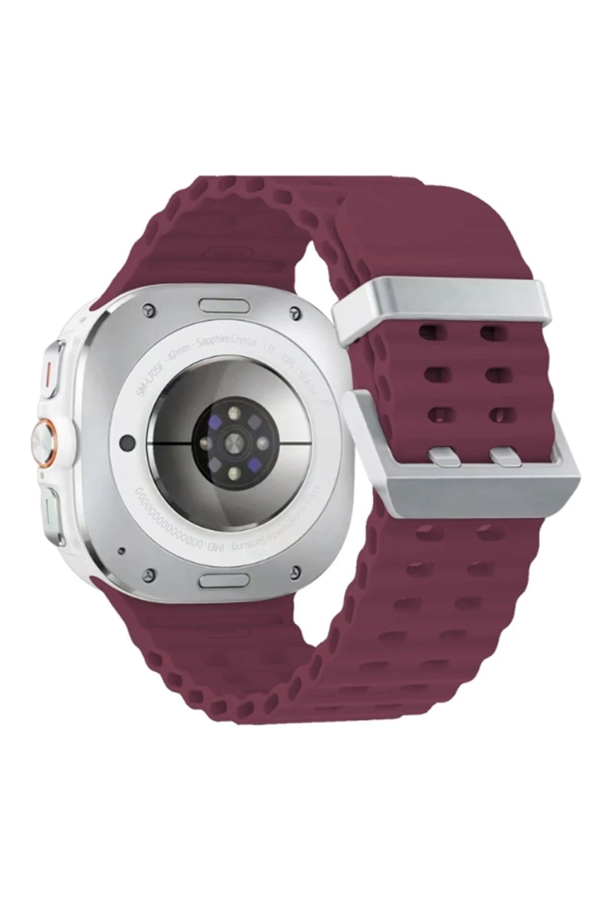 NewFace Watch 7 Ultra KR417 Rug Silikon Kordon - Mor INSLM