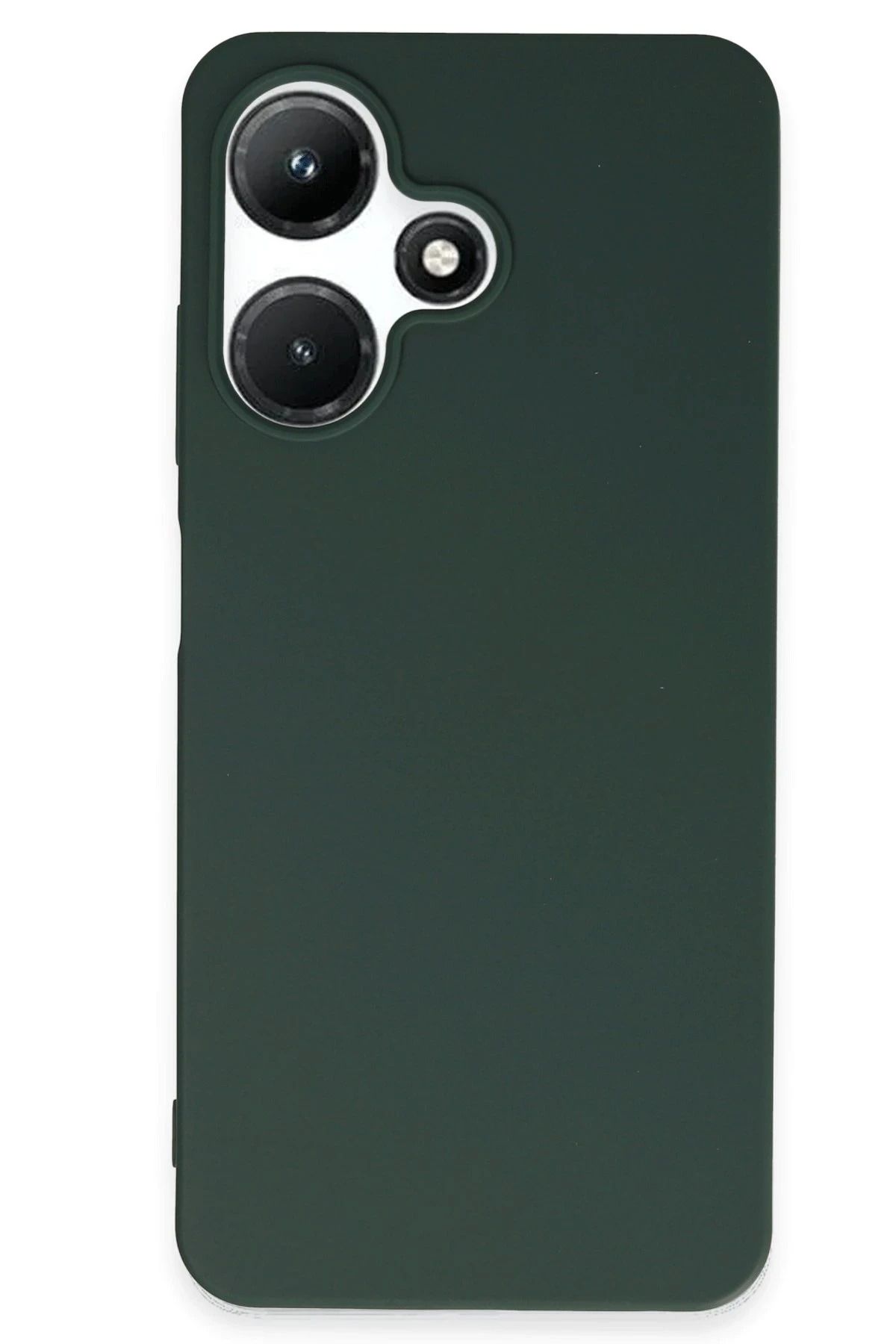 NewFace İnfinix Hot 30i Kılıf First Silikon - Koyu Yeşil INSLM