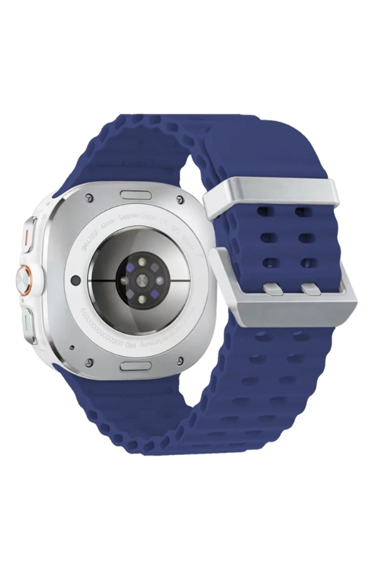 NewFace Watch 7 Ultra KR417 Rug Silikon Kordon - Lacivert INSLM