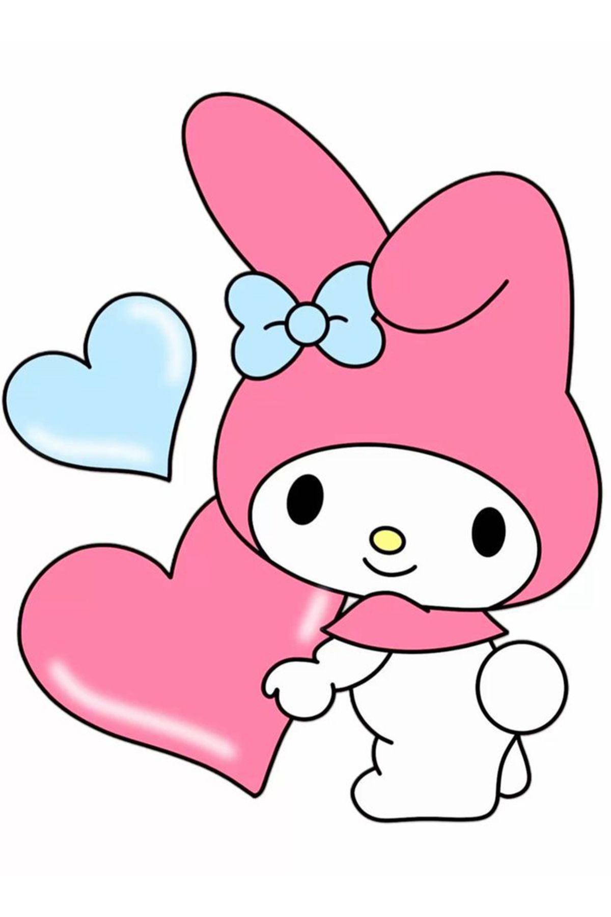 BK Design Kuromi Sticker Telefon Laptop Notebook Tablet Defter Matara Stiker Etiket ST1509