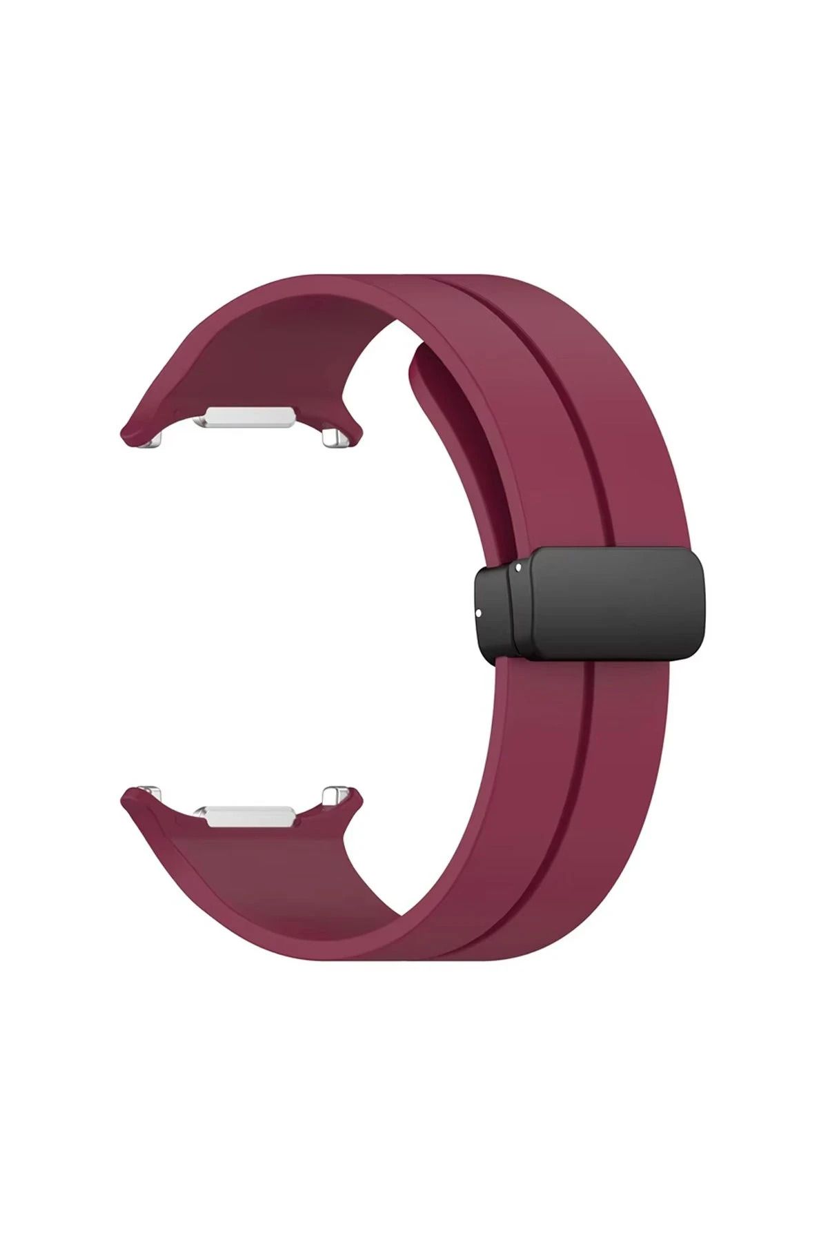 NewFace Watch 7 Ultra KR418 Tender Silikon Kordon - Bordo INSLM