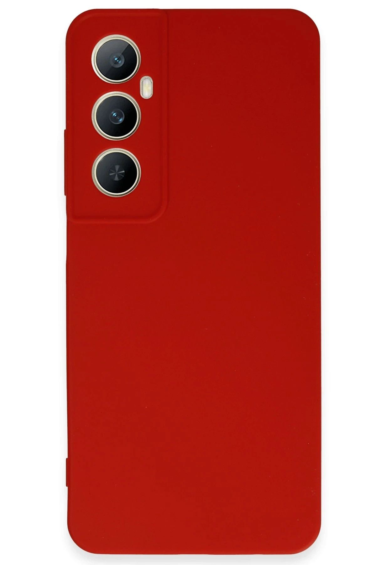 NewFace Realme C65 Kılıf First Silikon - Kırmızı BSTMY