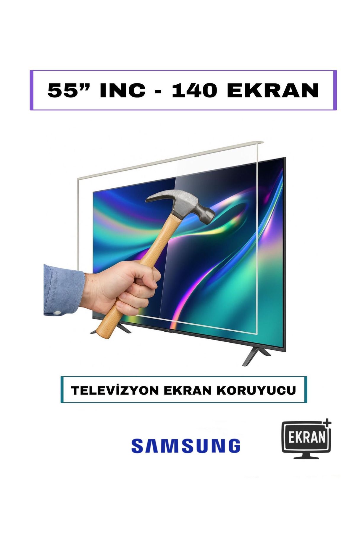 DKM Protect Samsung 55" Inç 140 Ekran Tv Ekran Koruyucu Tüm Modeller