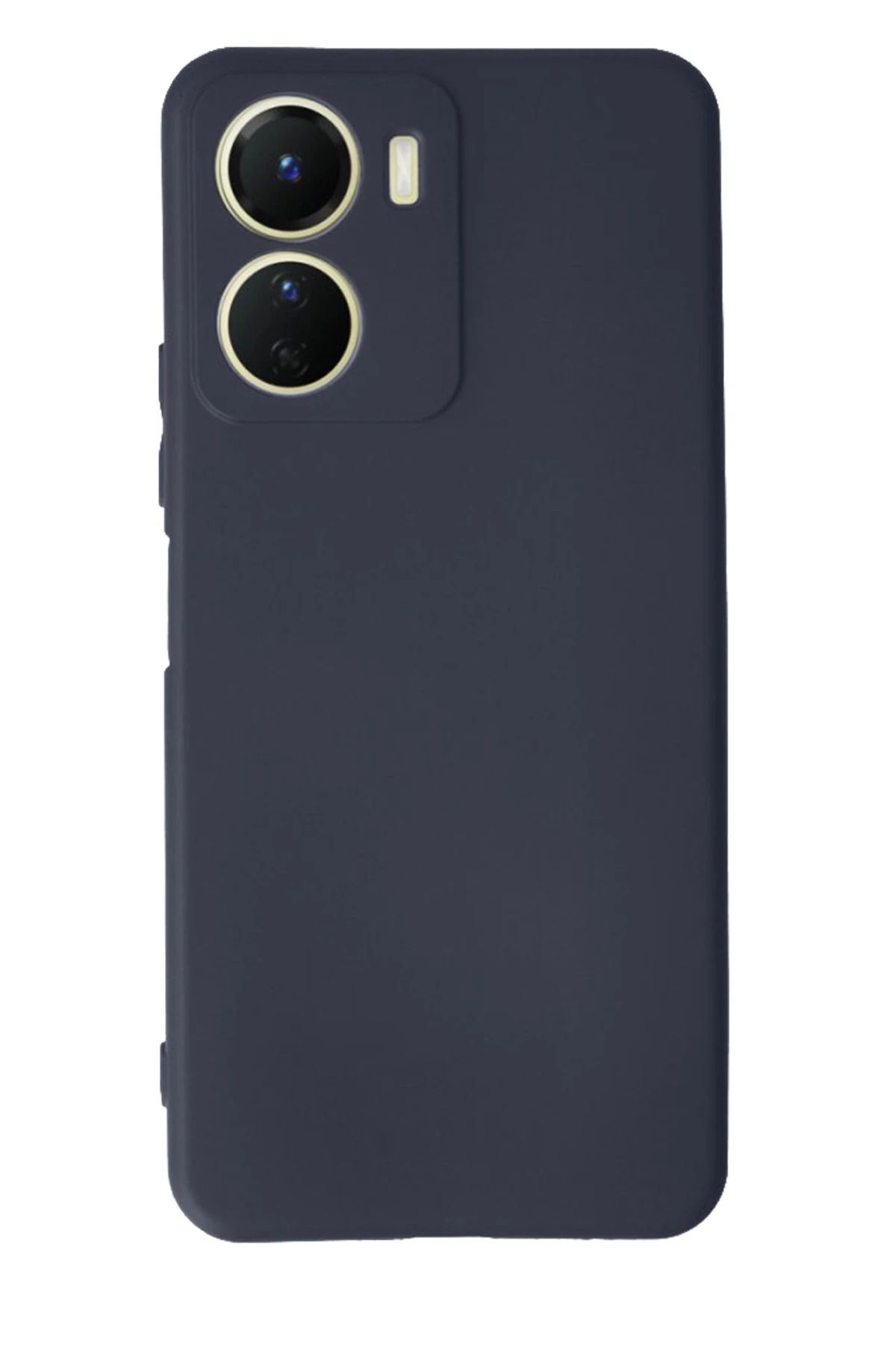 NewFace Vivo Y16 Kılıf First Silikon - Lacivert JOJUA