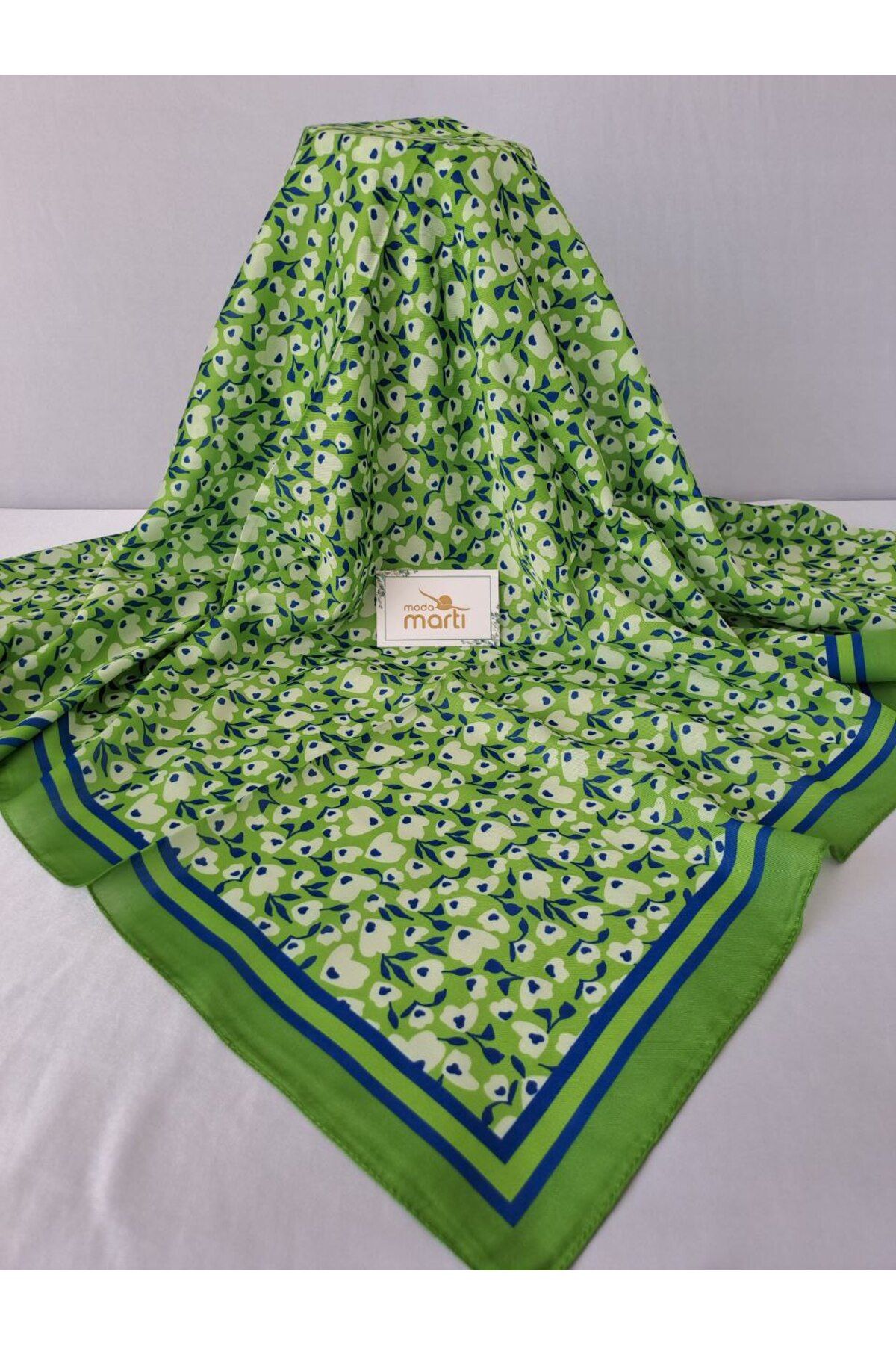 Modamartı KALP YONCA DESEN SOFT EŞARP 90*90