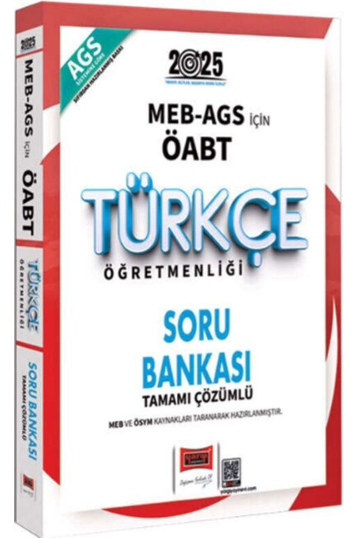Yargı Yayınları Yargı Yayınları 2025 MEB AGS ÖABT Türkçe Öğretmenliği Soru Bankası