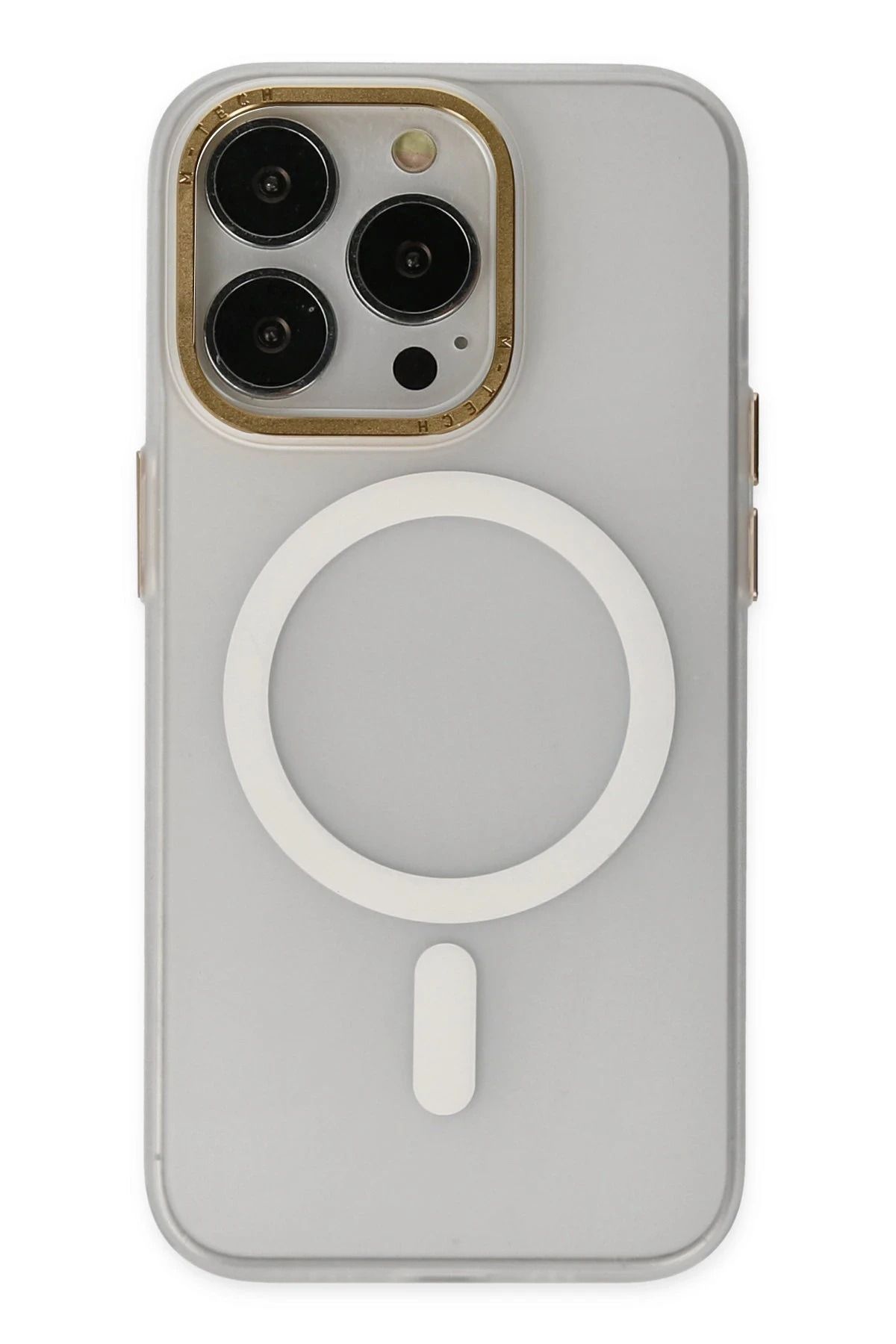 NewFace iPhone 14 Pro Max Kılıf Lodos Magneticsafe Mat Kapak - Şeffaf JOJUA