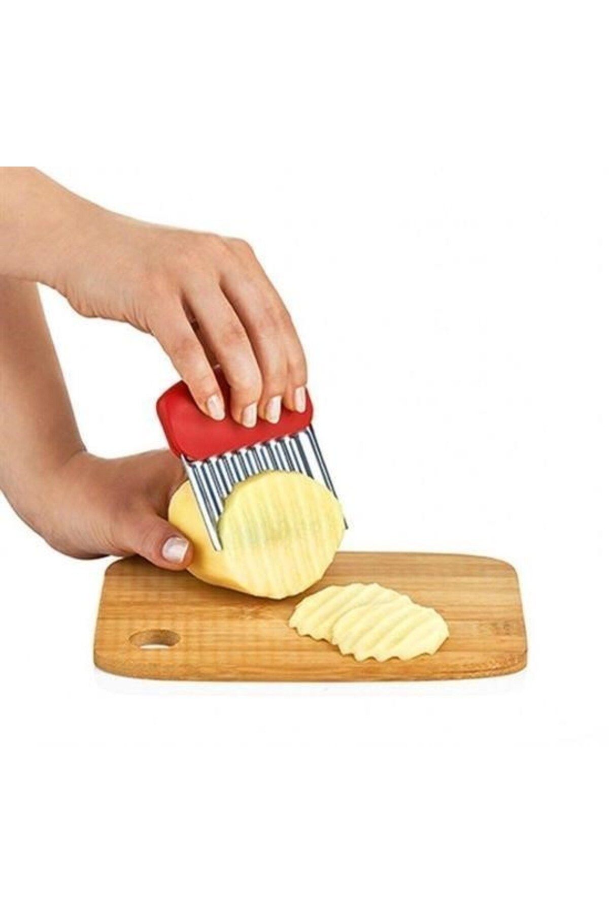 COLLECTİON Pratik Kolay Patates Meyve Ve Sebze Dilimleyici Doğrama Bıçağı