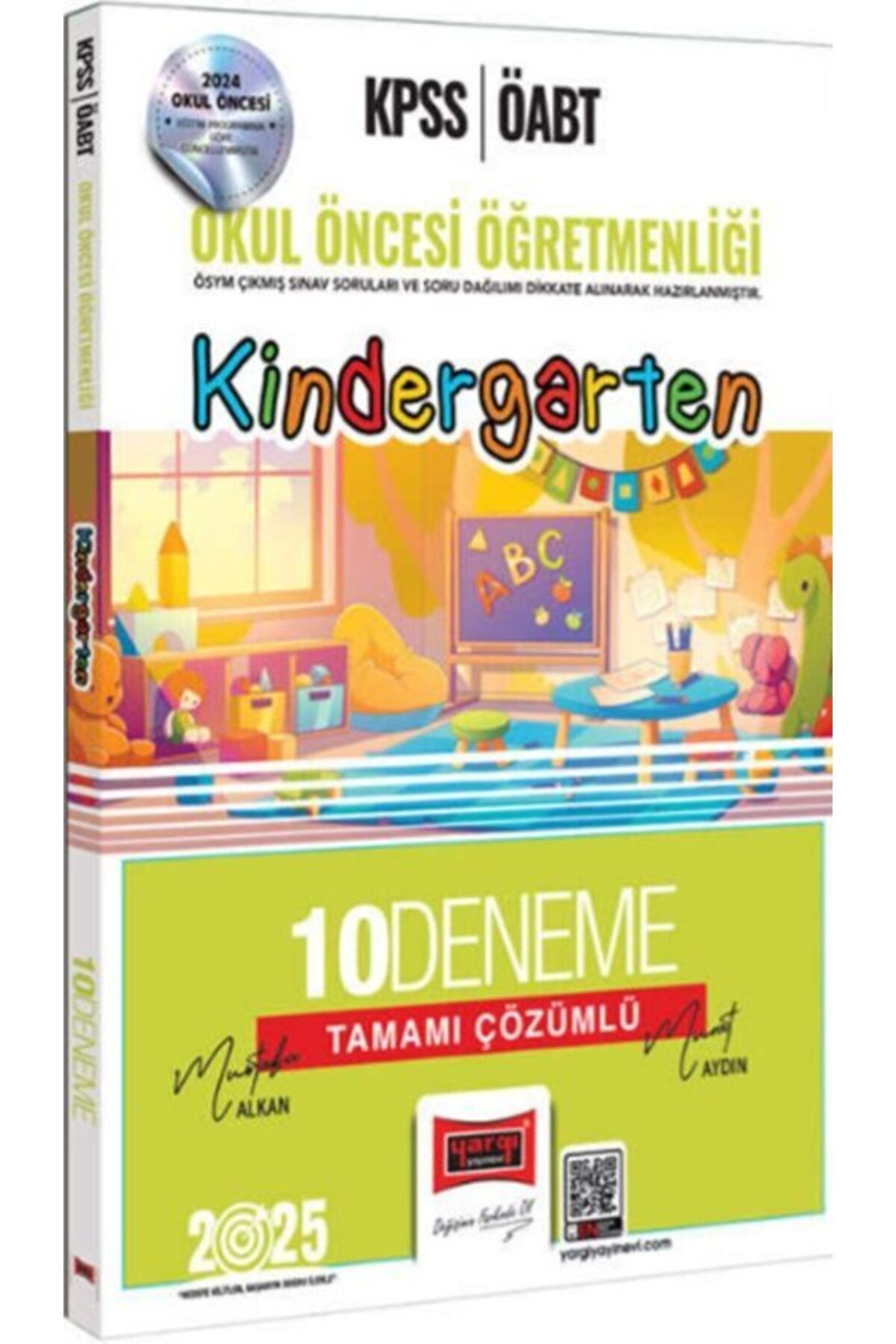 Yargı Yayınları Yargı Yayınları 2025 ÖABT Okul Öncesi Öğretmenliği Kindergarten 10 Deneme