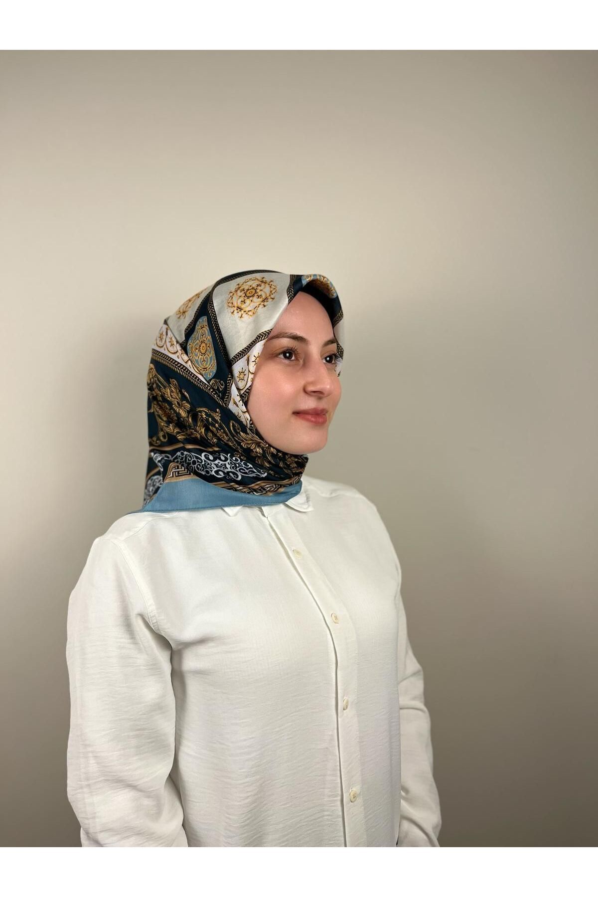 Azrina Etnik Desen Soft Eşarp