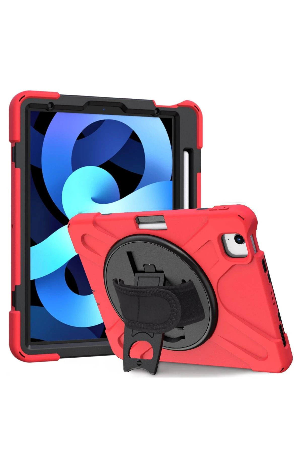 NewFace iPad Pro 11 (2020) Kılıf Amazing Tablet Kapak - Kırmızı NRMSA
