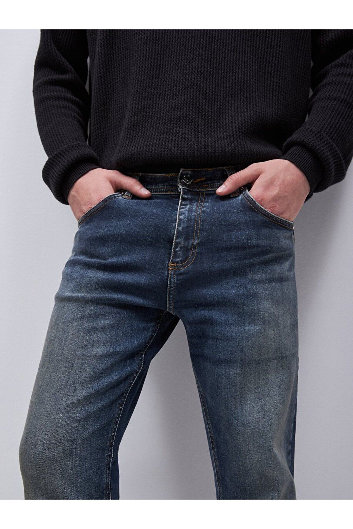 شلوار جین آبی مردانه فوق العاده Jean Ltb