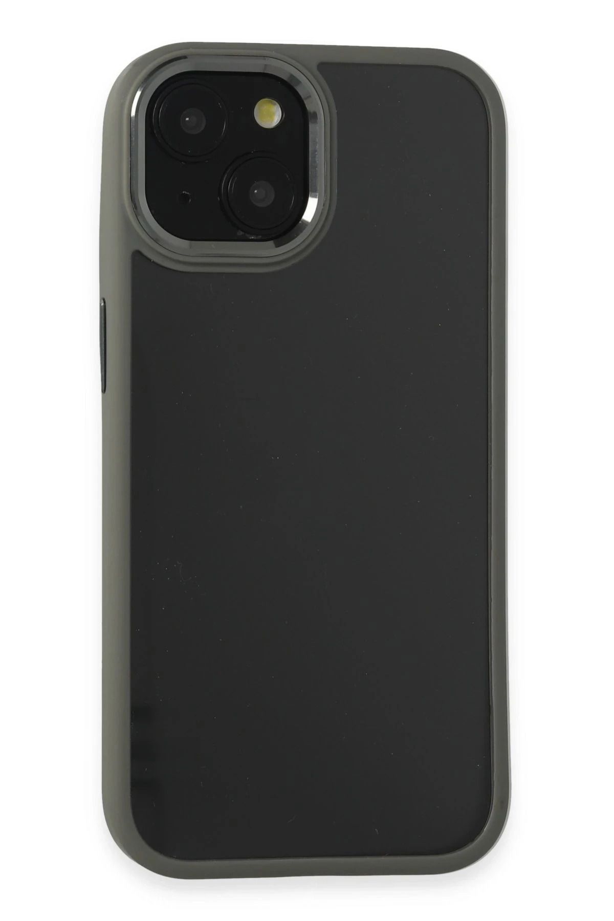 NewFace iPhone 15 Kılıf Power Silikon - Gri JOJUA