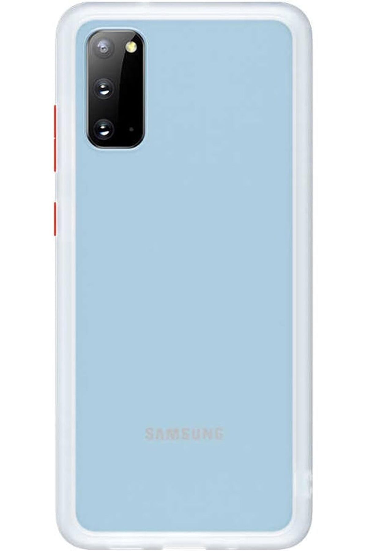 STOREMAX Ezg 12796 Galaxy S20 için Kılıf Benks Magic Smooth Drop Resistance Case, Beyaz Ezsnshop 1065757