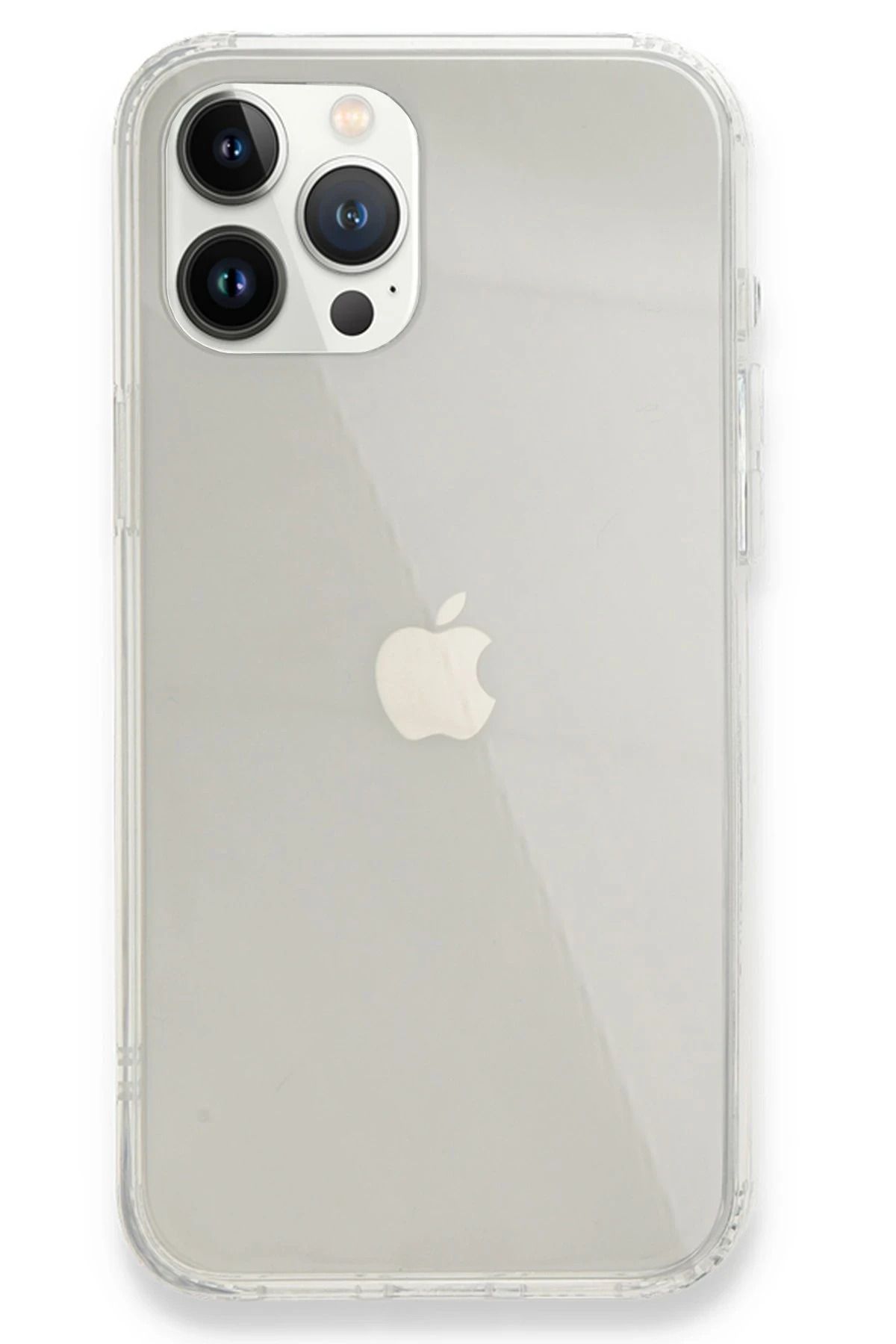 NewFace iPhone 13 Pro Max Kılıf 3D Vera - Şeffaf INSLM
