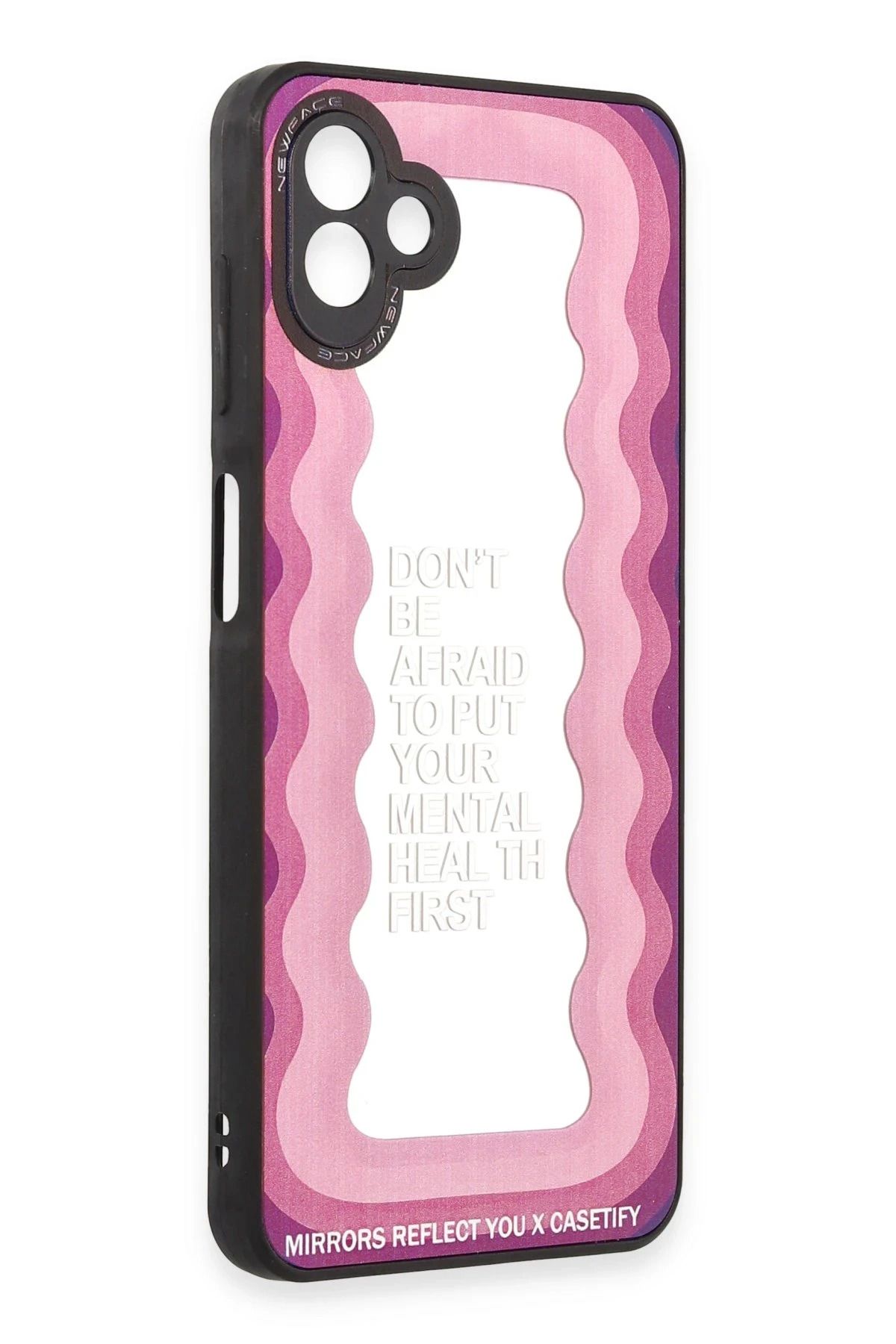 NewFace Samsung Galaxy A04 Kılıf Mirror Desenli Kapak - Mirror - 11 JOJUA