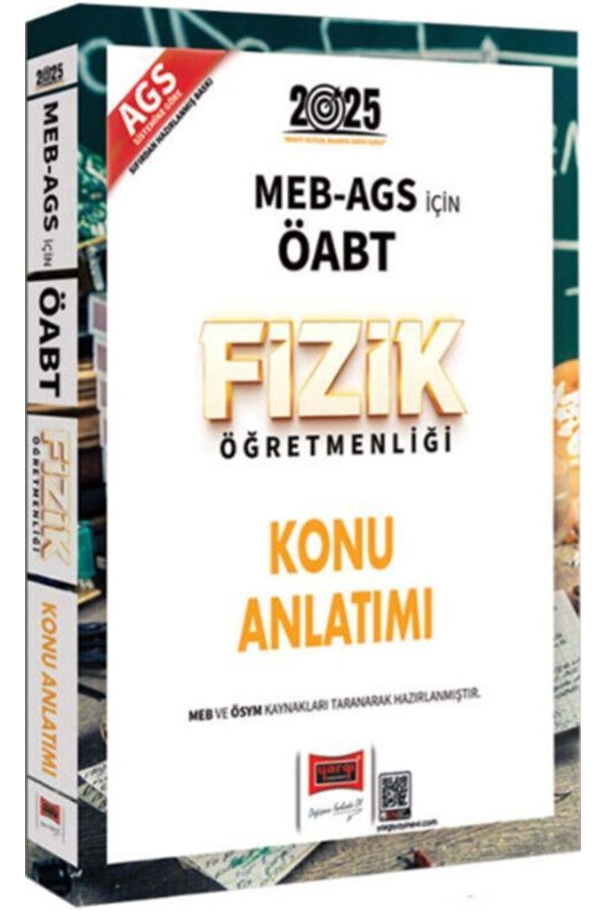 Yargı Yayınları Yargı Yayınları 2025 MEB AGS ÖABT Fizik Öğretmenliği Konu Anlatımı