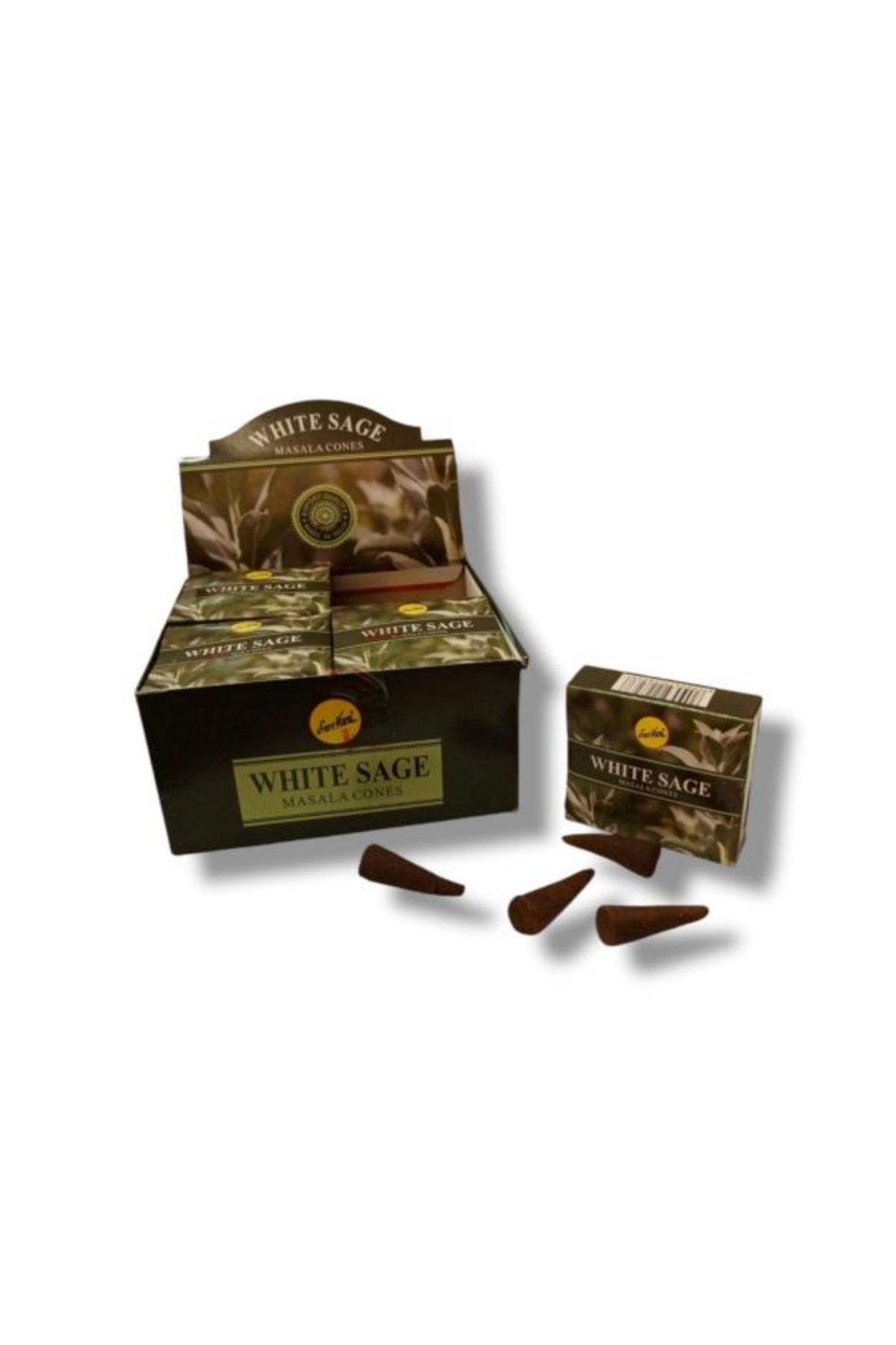 İkizler Sreevani white Sage 12 paket toplam 120 adet konik tütsü