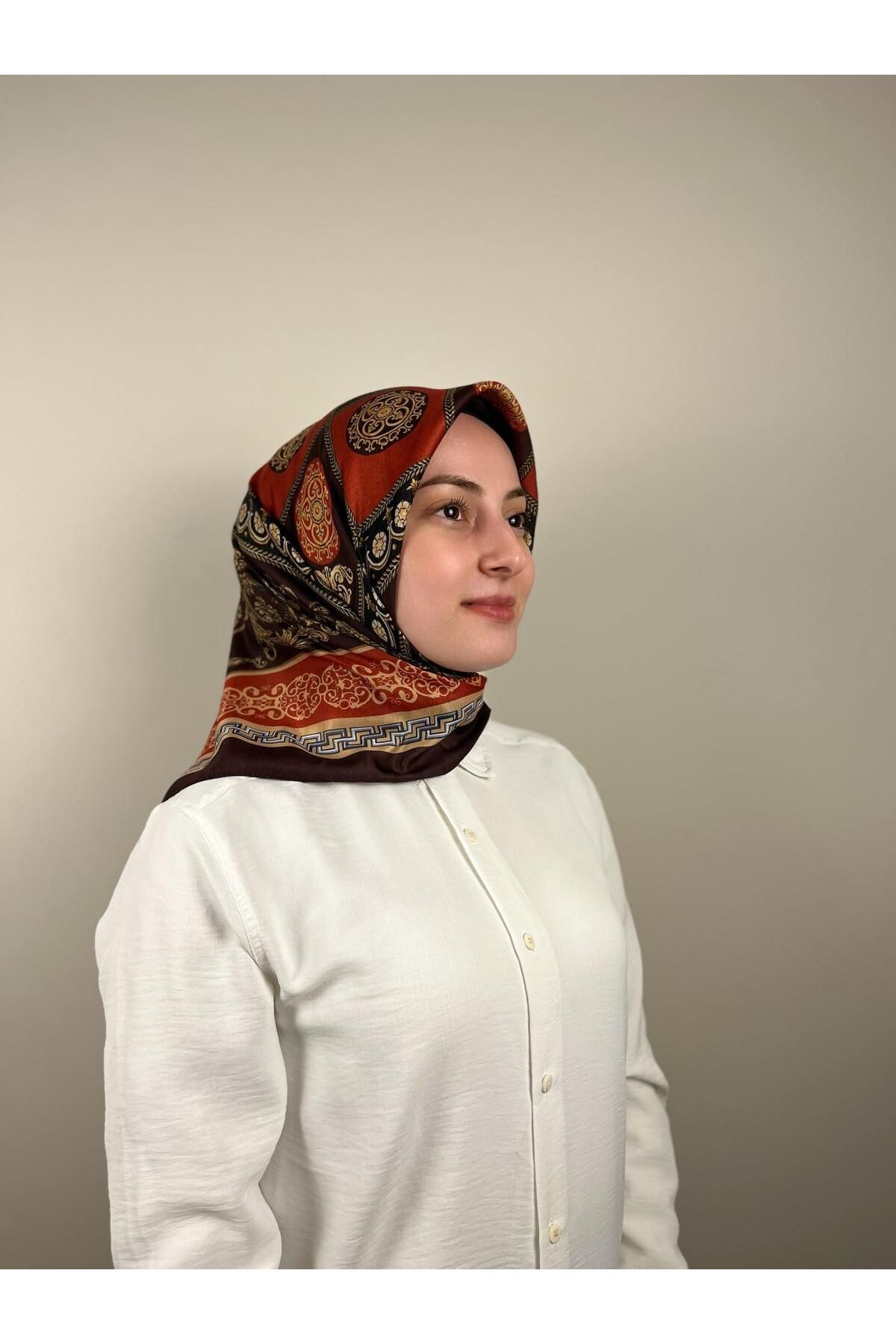 Azrina Etnik Desen Soft Eşarp