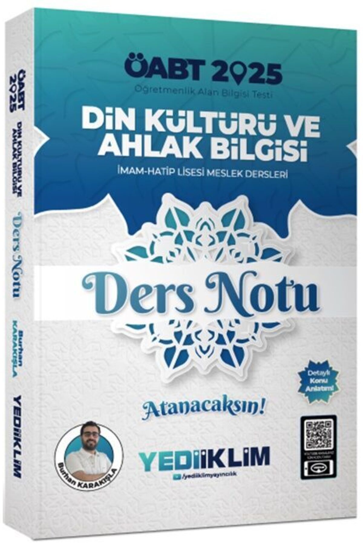 Yediiklim Yayınları Yediiklim Yayınları 2025 ÖABT Din Kültürü ve Ahlak Bilgisi Ders Notları
