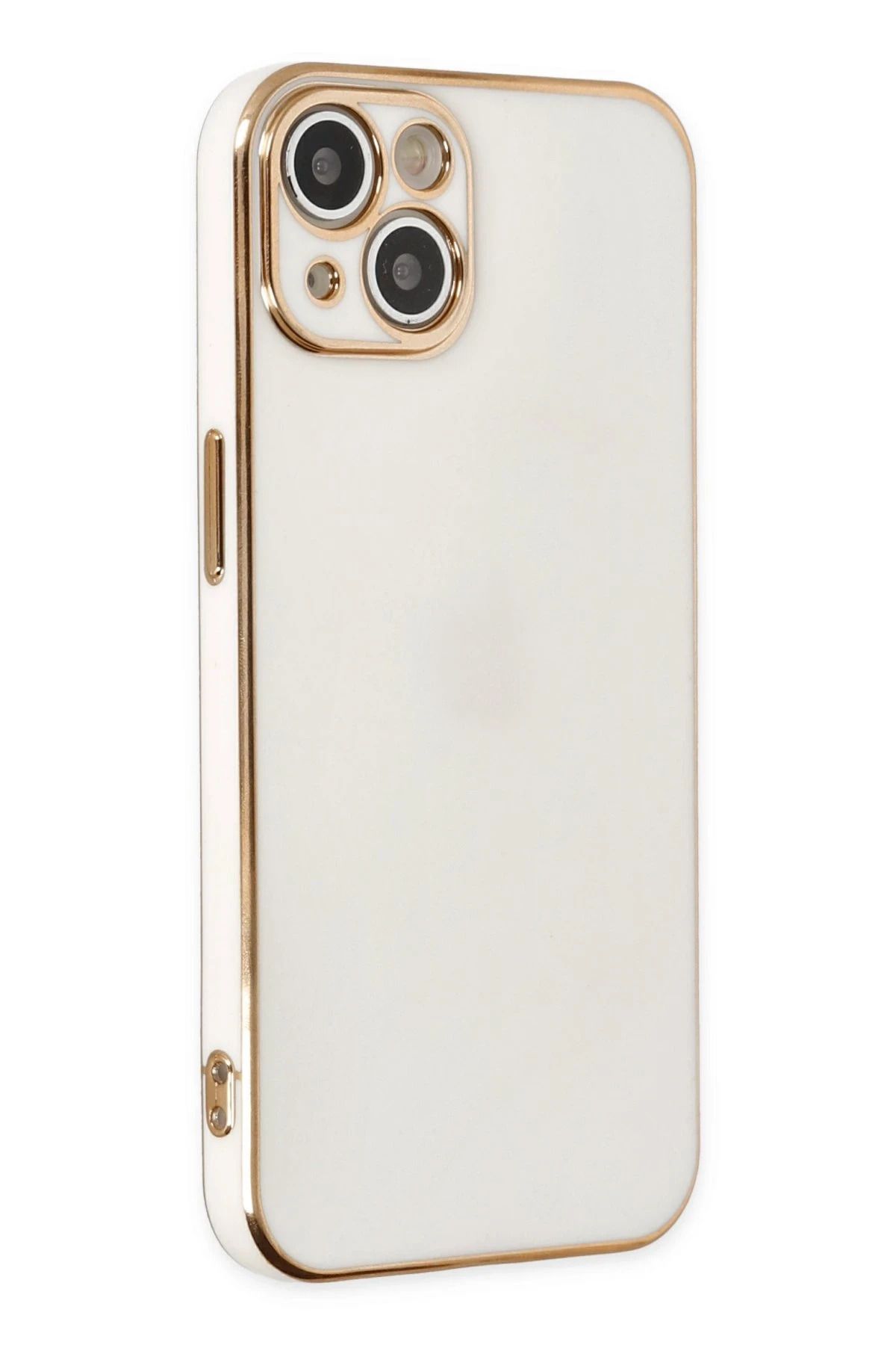 NewFace iPhone 14 Kılıf Volet Silikon - Beyaz YNSMR