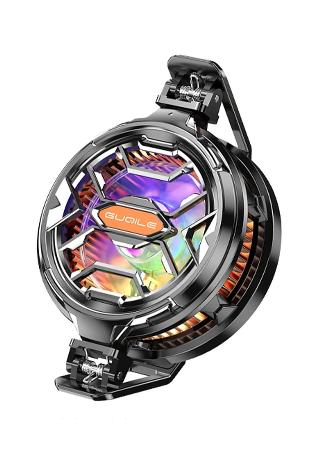NewFace FS03 15W RGB Radyatör Telefon Soğutucu Fan - Siyah MXPMA