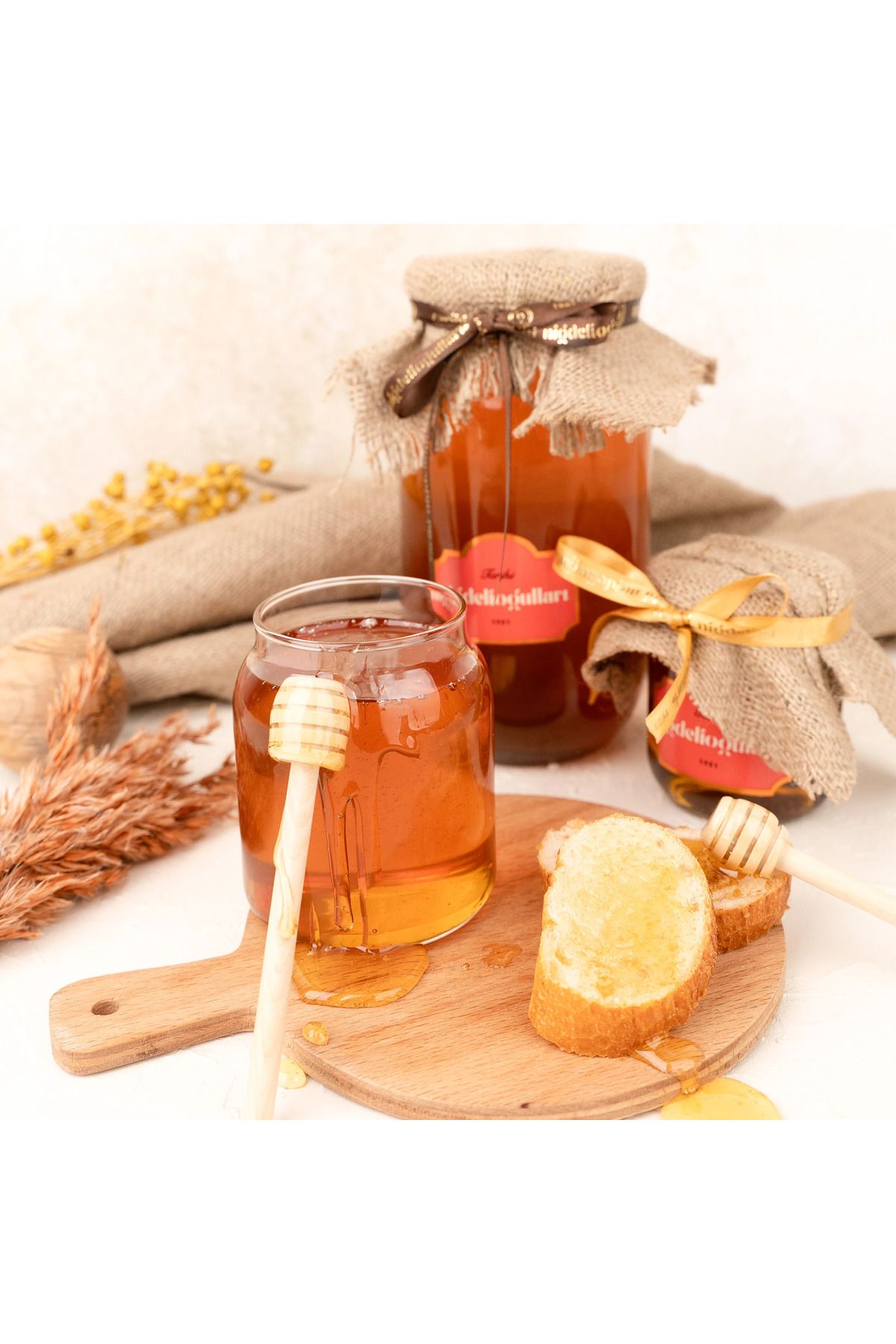 Tarihi Niğdelioğulları Süzme Çiçek Balı 1300gr
