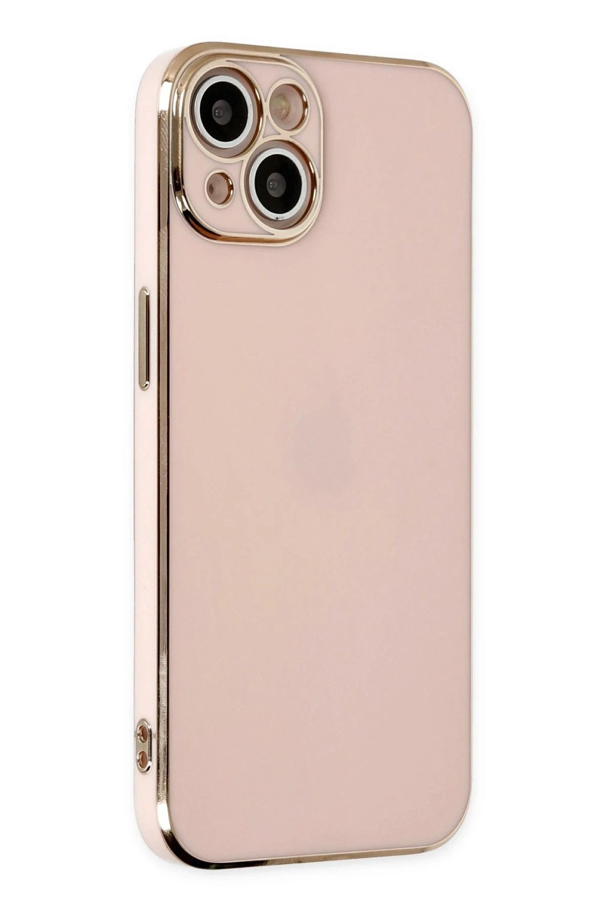 NewFace iPhone 14 Kılıf Volet Silikon - Pembe FERRG