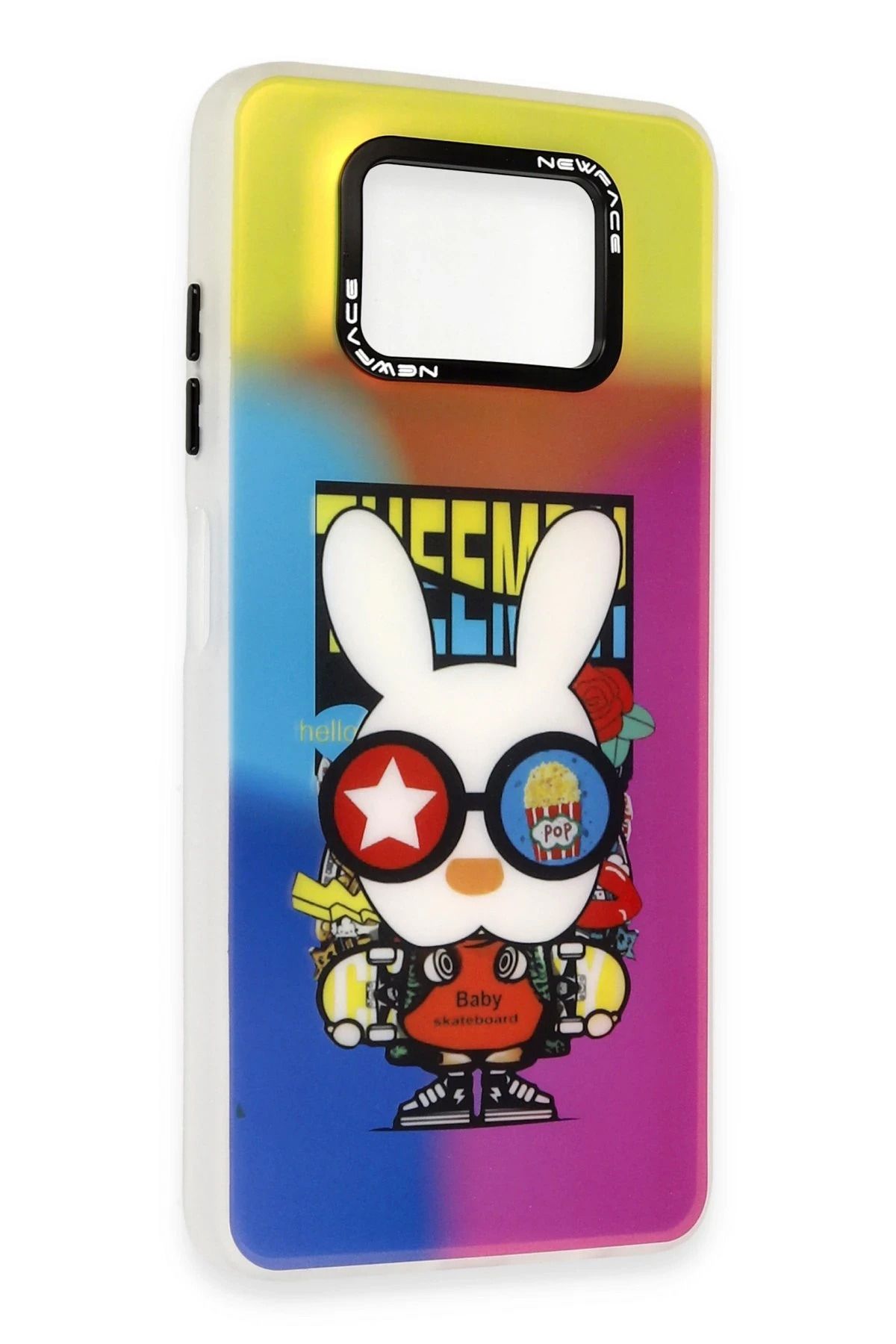 NewFace Xiaomi Pocophone X3 Kılıf Estoril Desenli Kapak - Estoril - 10 FERRG