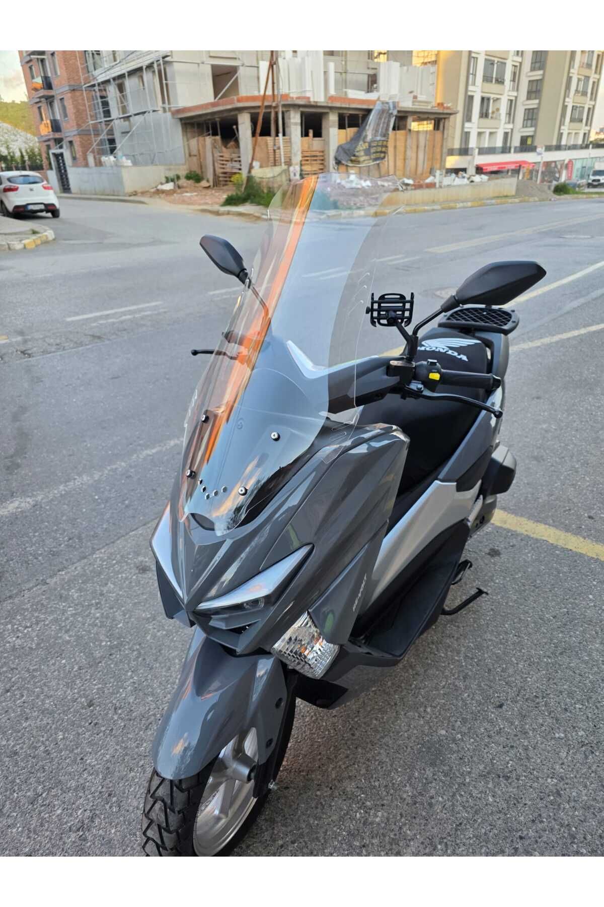 Revolt RSX4 Siperlik Ön Cam 2022-2025 Model 75cm Şeffaf Renkli 4mm ORTA BOYLU