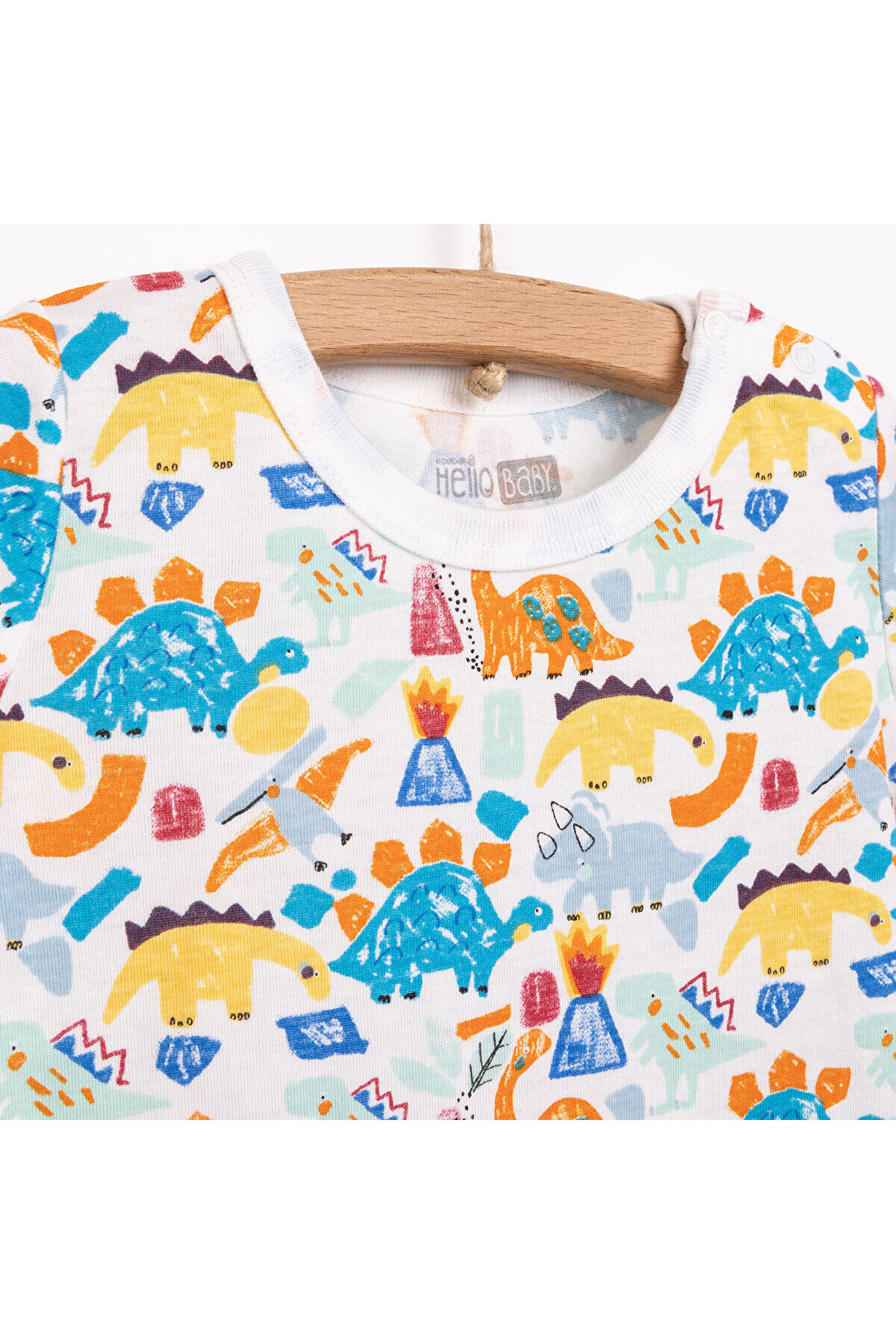 ebebek Hello Baby HelloBaby Yenidoğan Erkek Kısa Tulum Erkek Bebek fotoğrafı 3 (önizleme)