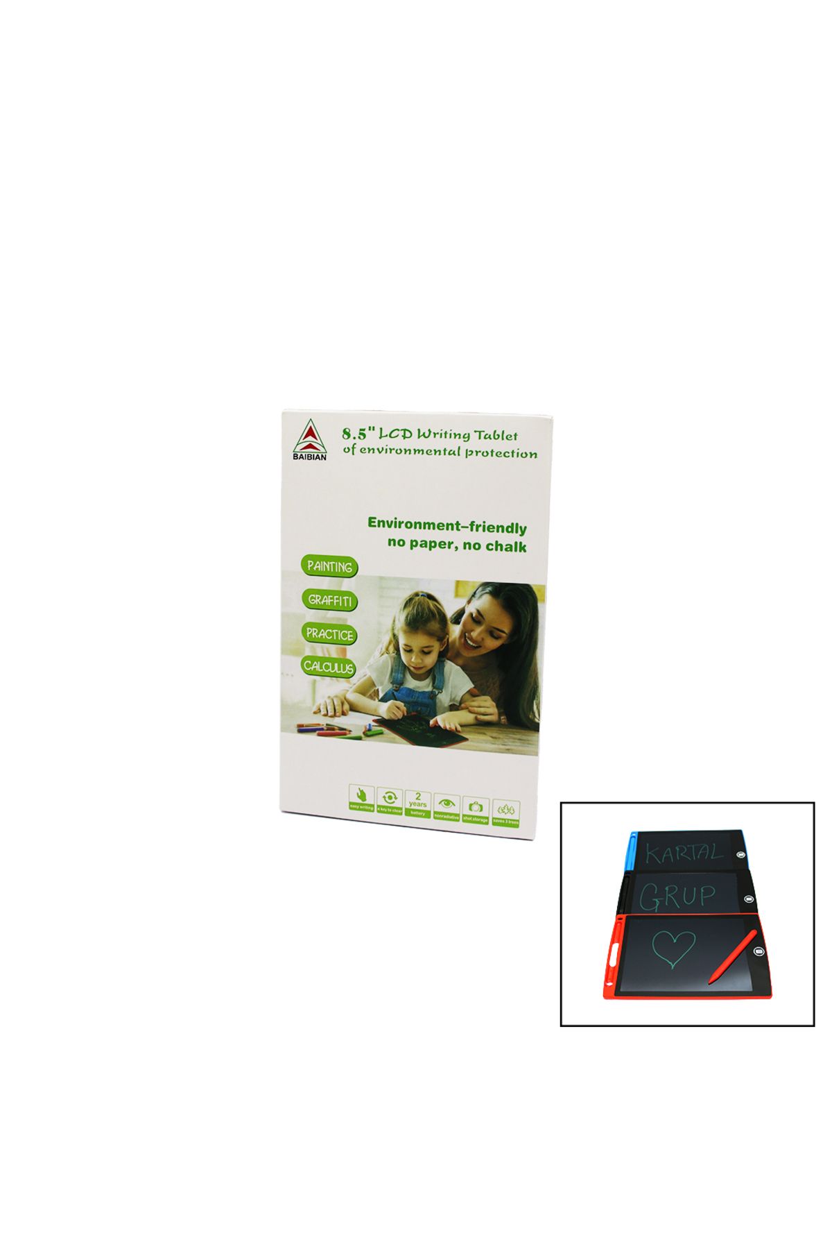 STOREMAX lbstorex TABLET DİJİTAL - 8.5 inç YAZI TAHTASI - ÇİZİM TABLETİ Newdsng 1116818