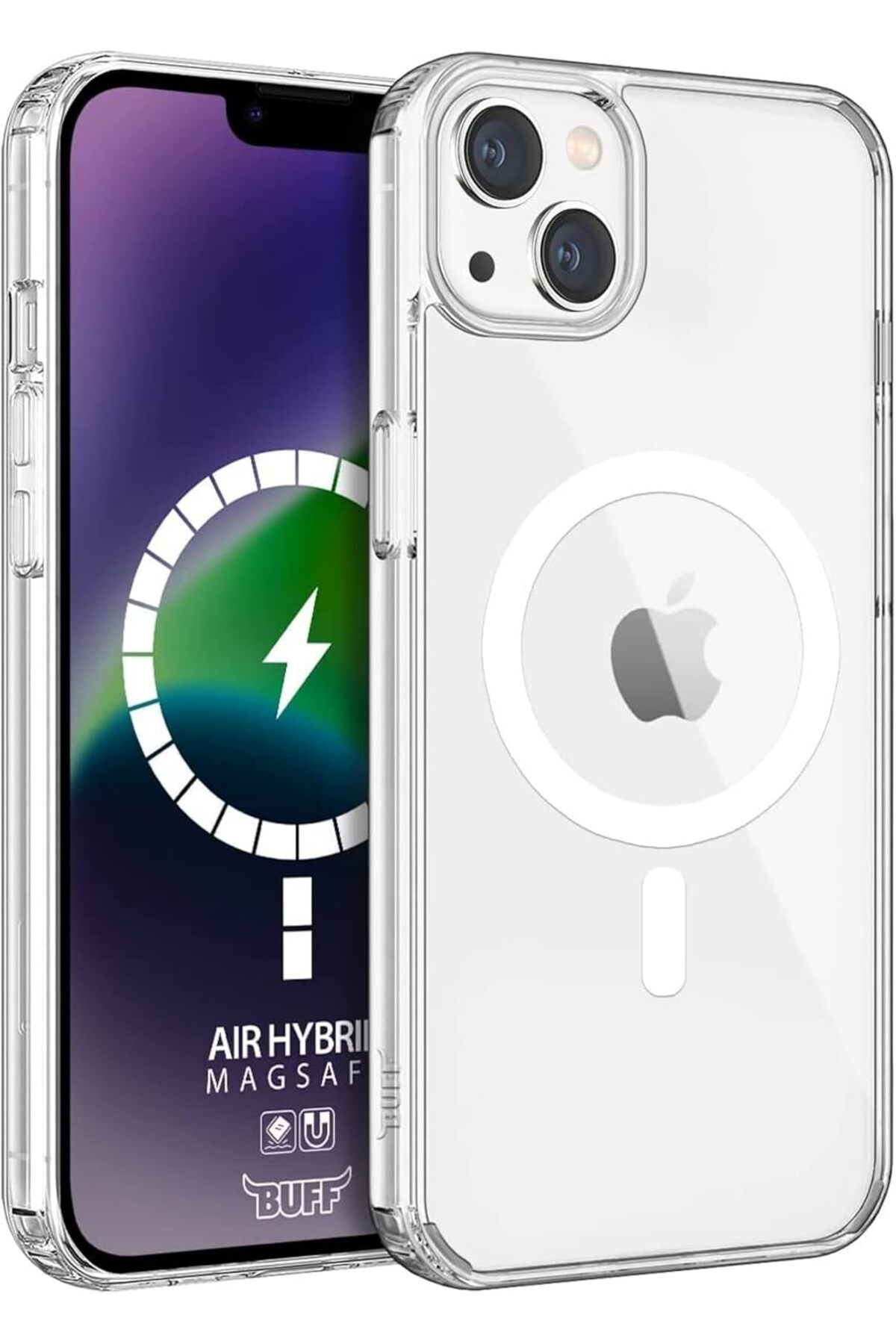 STOREMAX glpzr Labs iPhone 14 Plus for MagSafe Air Hybrid Kılıf, Şeffaf trendybuy 1109110