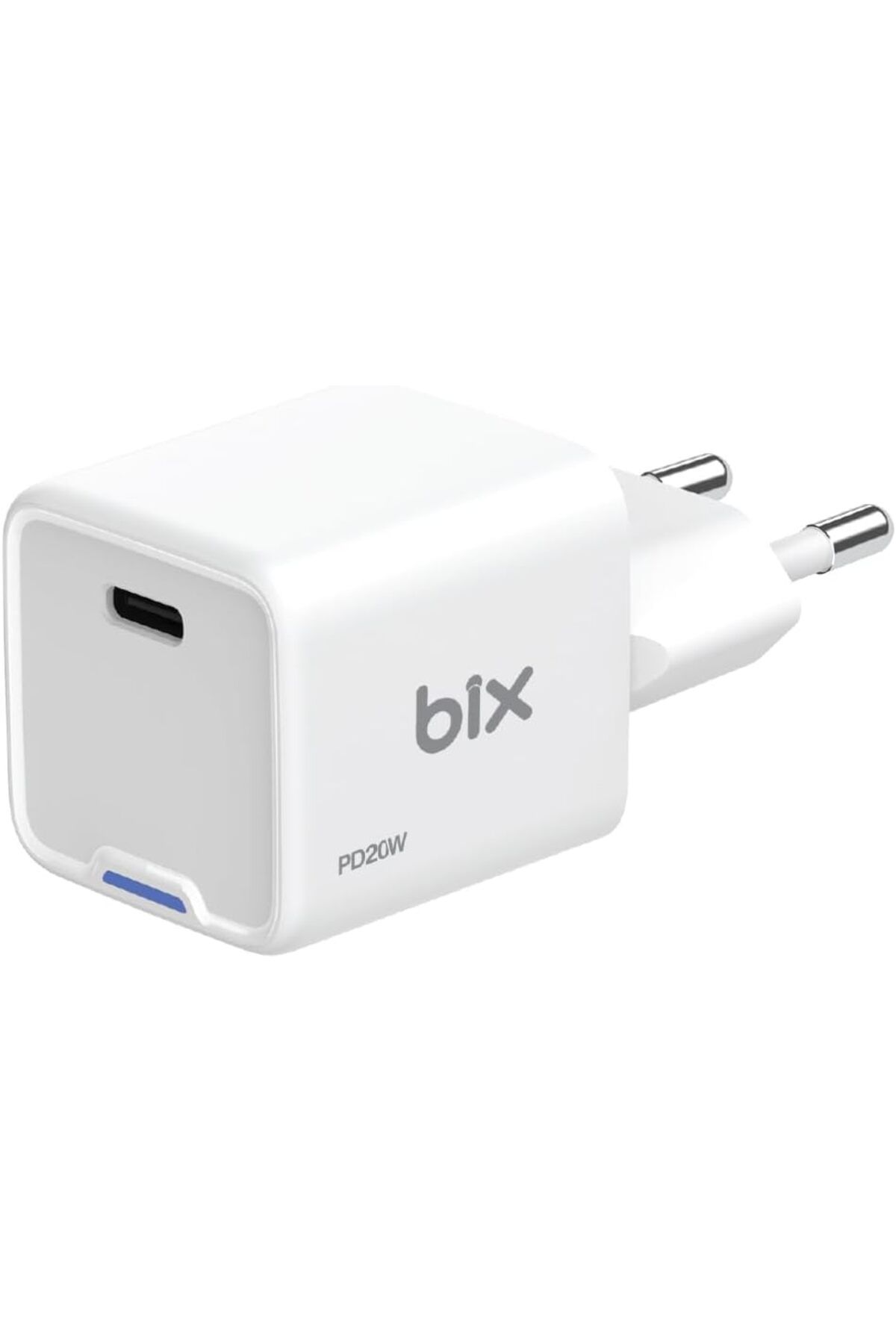 STOREMAX nffashopm BX1P20G GaN 20W Type-C PD Akım Korumalı ve LED Göstergeli Hızlı Şarj Cihazı (Beyaz)