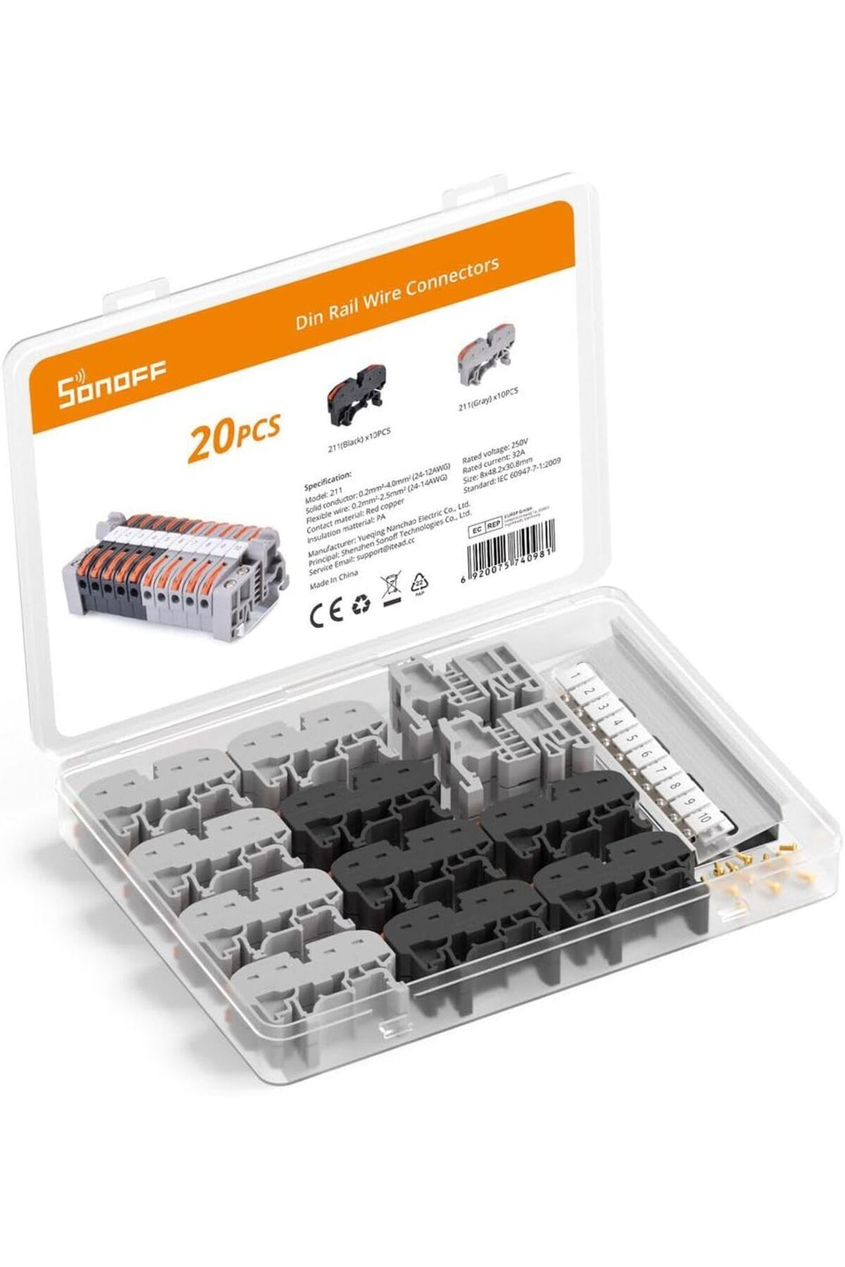STOREMAX buystoremx 211 Raylı Kablo Konnektörü (KLEMENS) newstar 1051066
