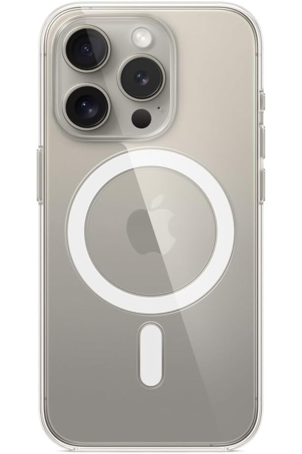 STOREMAX srhtDS iPhone 15 Pro için MagSafe özellikli Şeffaf Kılıf Desing 266450