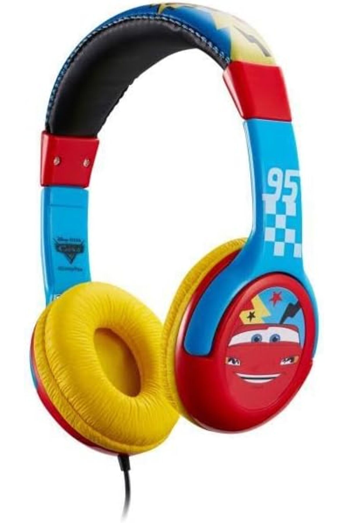 yenibagshop Kablolu Kulaklık Pixar Cars Arabalar Çocuk Kulaklığı Lisanslı DY-10901-CR2