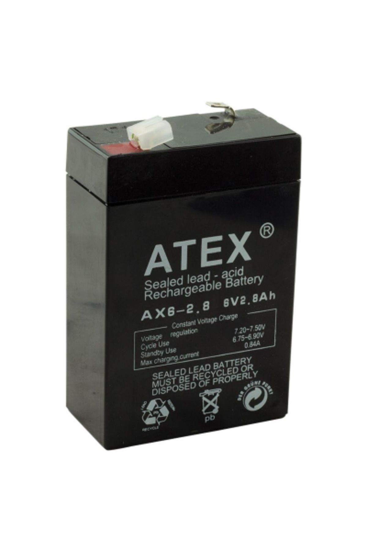 STOREMAX buymxx İNCE AKÜ 6V 2.8AH AMPER desiny 1082424