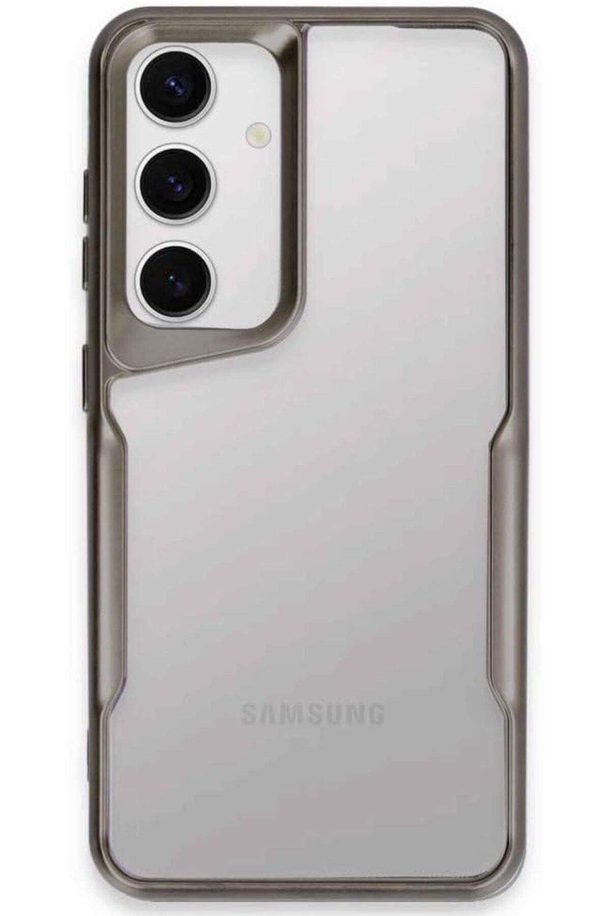 STOREMAX daliashops GİYİM & AKSESUAR Galaxy S24 (6.2) ile uyumlu Boyi silikon Kılıf Yükseltilmiş Lens