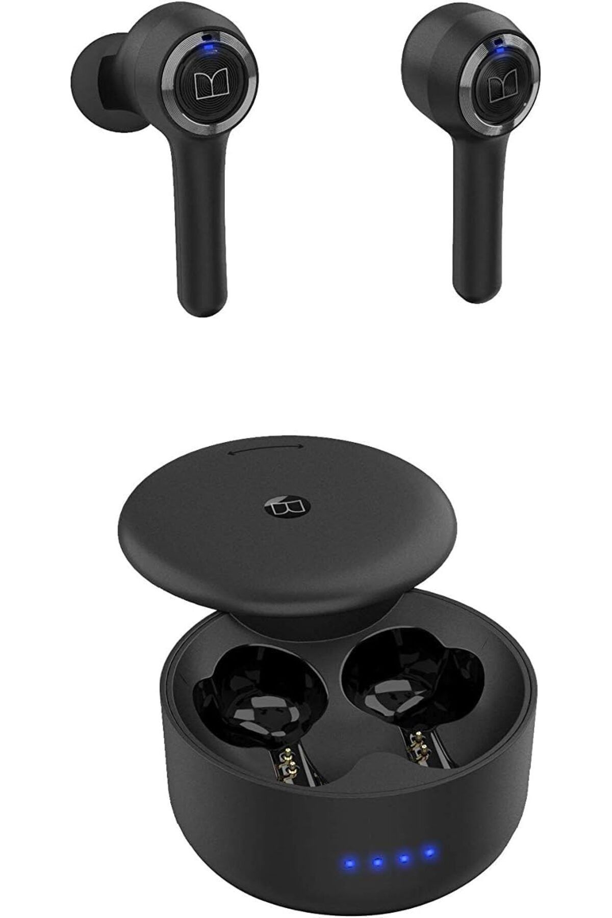 yenibagshop Audio Clarity 102 Airlinks Black Kablosuz/Wireless/Bluetooth Kulak İçi/In-ear earbuds Kulaklık w/mic