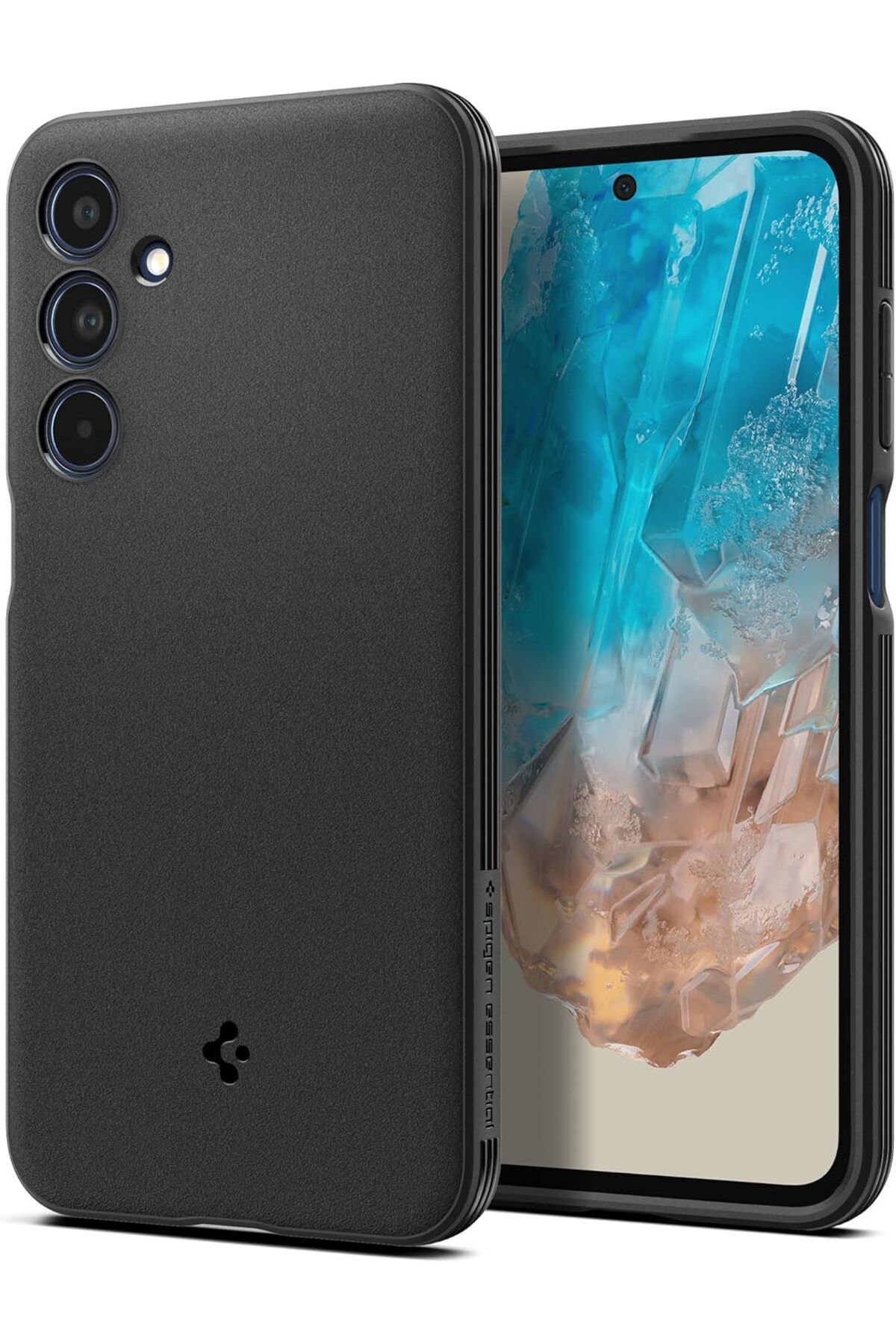 STOREMAX nffashopm Galaxy M35 5G Kılıf Essential Sand Blast Matte Black - ACS08263 storestarx 1051353
