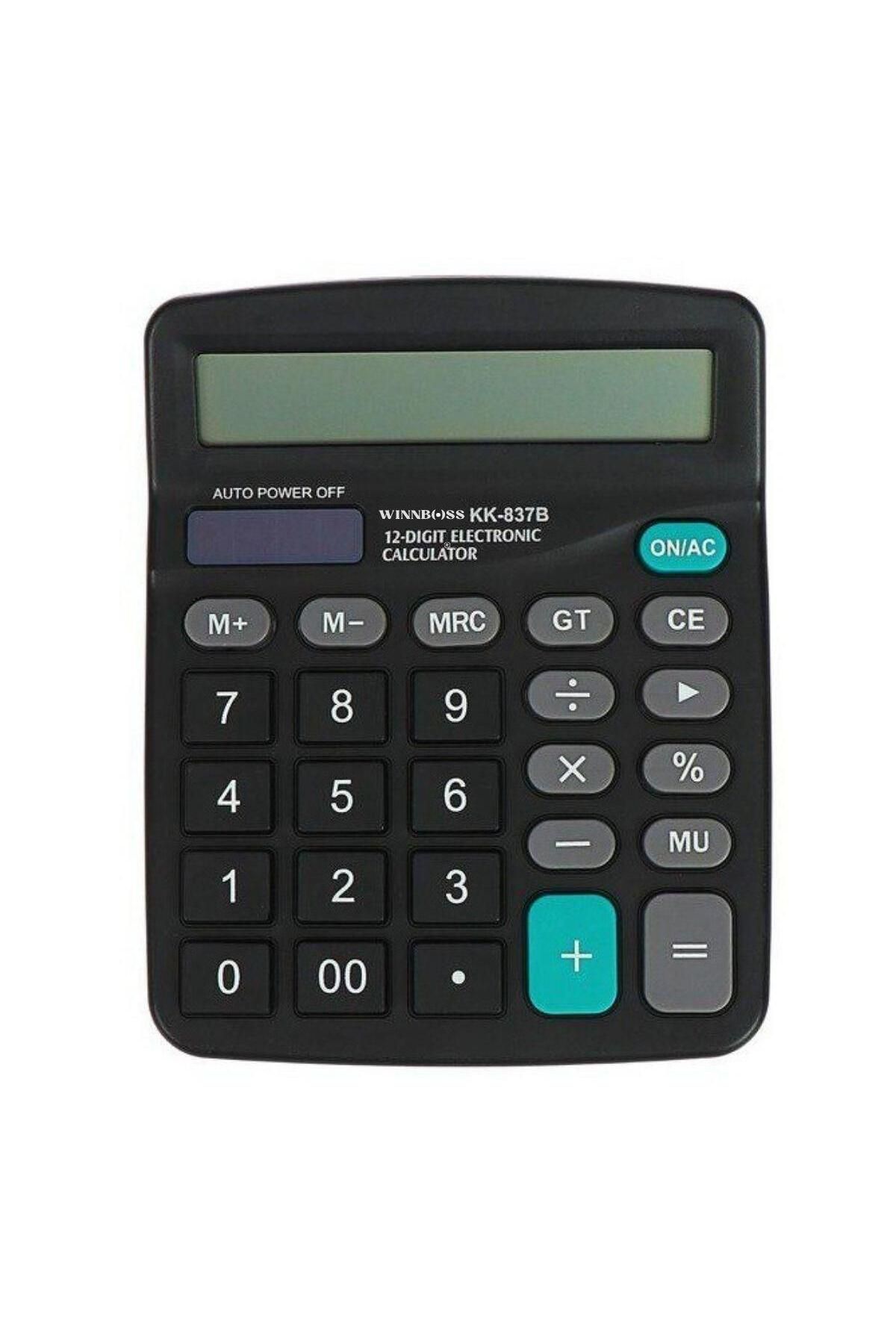 STOREMAX buymxx Standart Fonksiyonlu 12 Haneli Geniş LCD Ekran,Pill Masaüstü Hesap Makinesi desiny 1082424