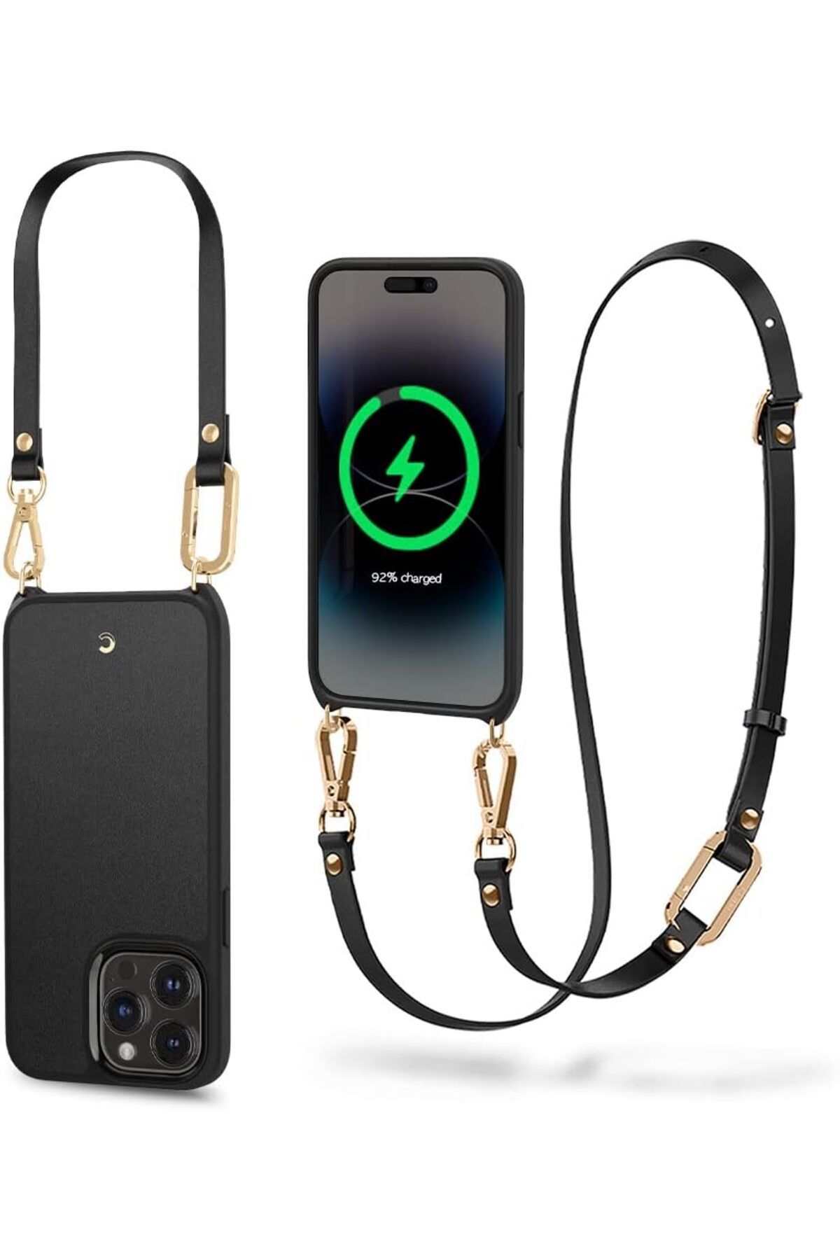 STOREMAX nffashopm Ciel by Cyrill iPhone 14 Pro Kılıf Classic Charm Mag (MagSafe Uyumlu) Black - ACS05028